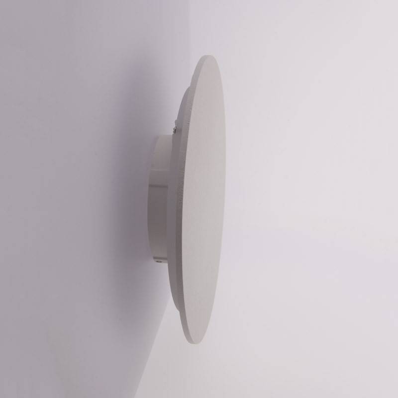 Aplique de pared circular "Eclipse" 9W - Chip Samsung - Luz cálida - IP44 - Ø 20cm