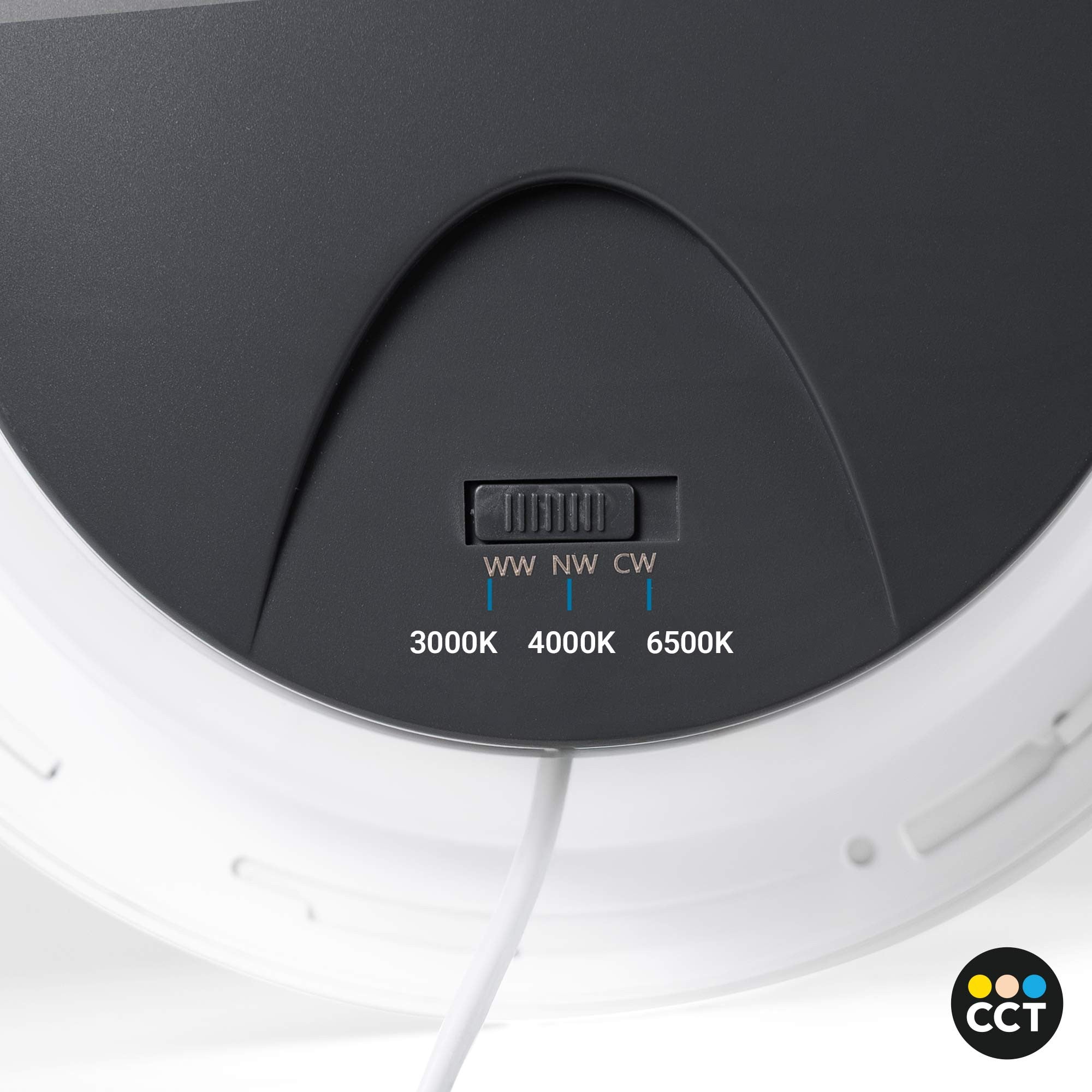 Downlight LED IP44 potencia ajustable 20W/25W/30W - CCT - 100lm/W - Corte Ø 200mm