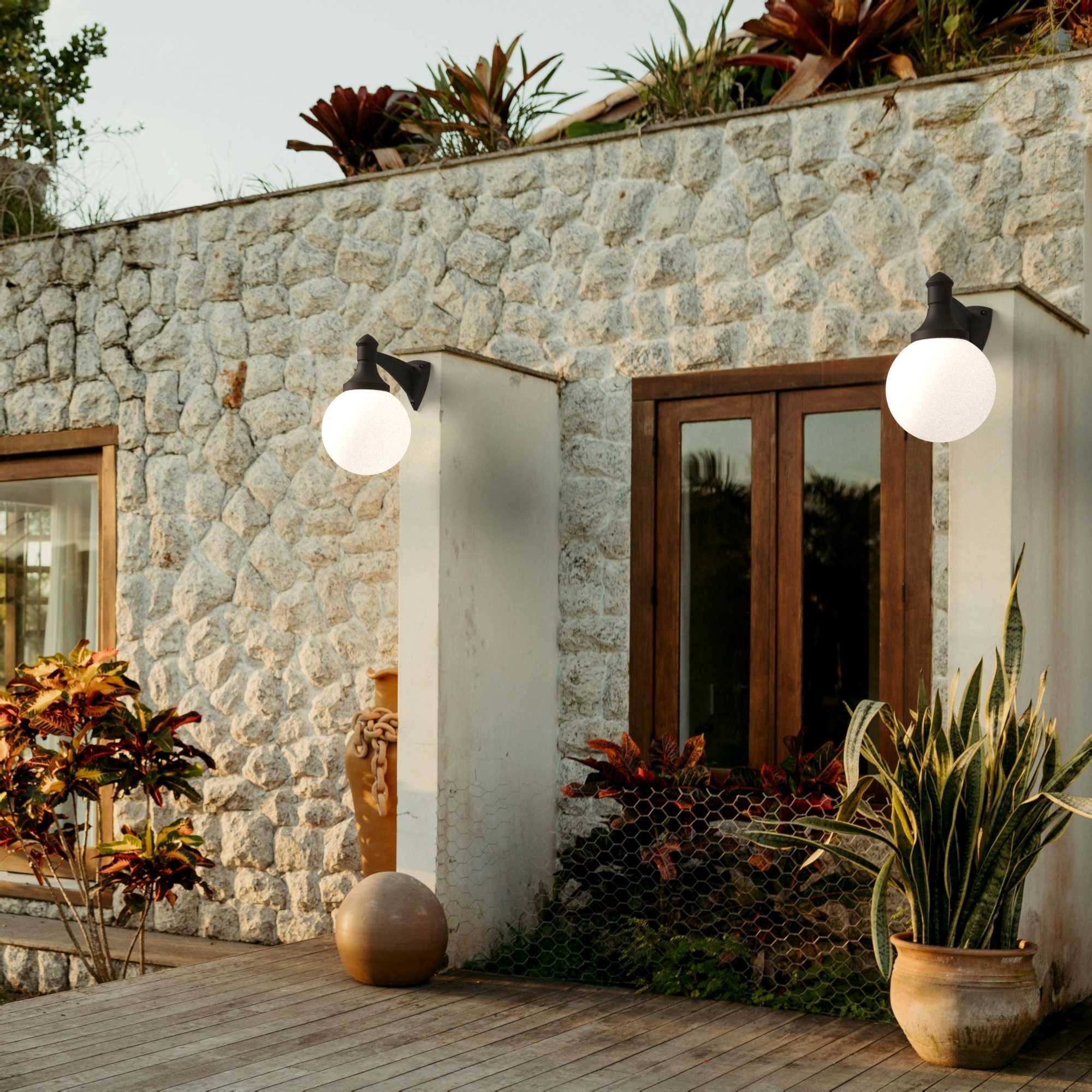 Aplique de pared exterior "GLOBE 400 MODERN" de FUMAGALLI - E27