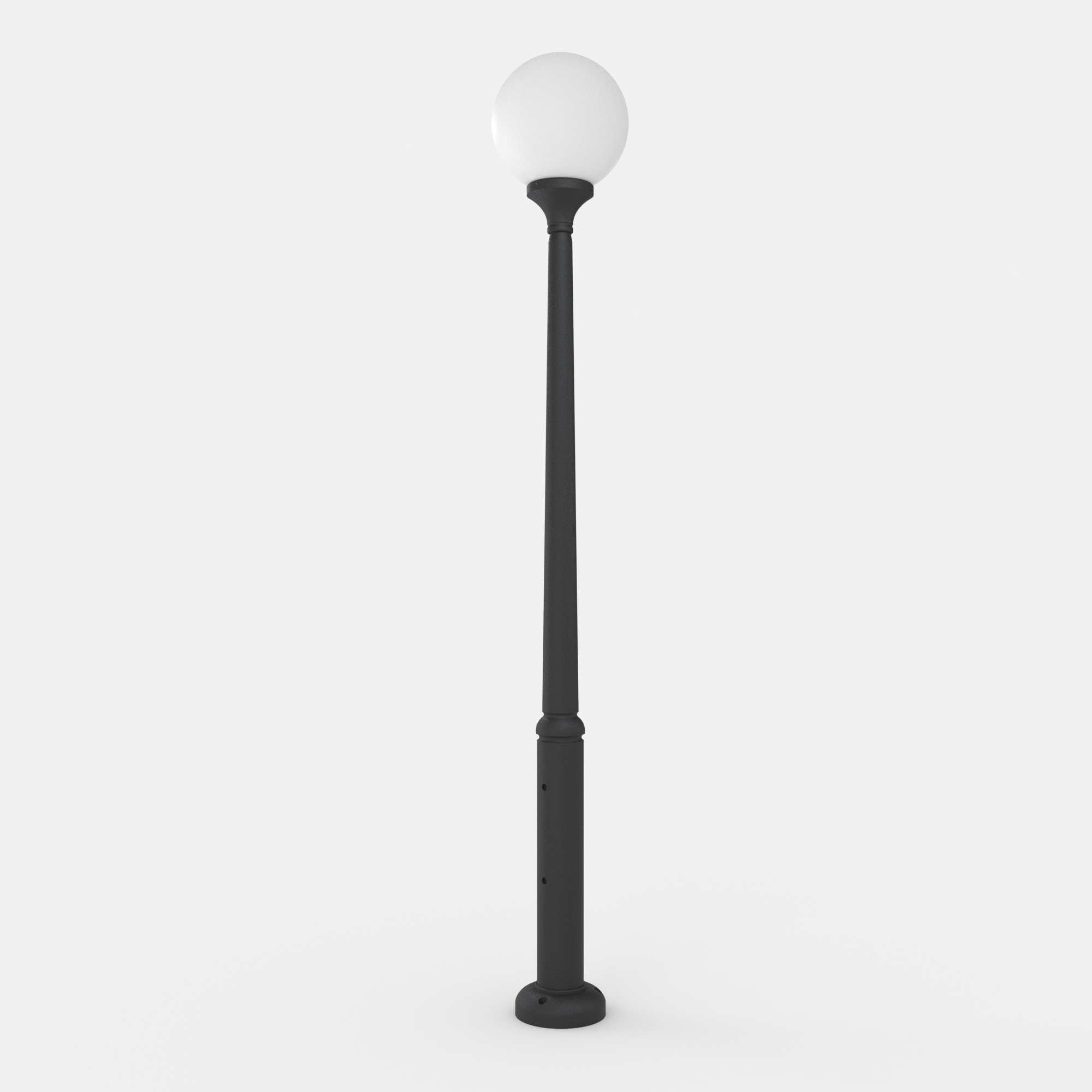 Poste de luz exterior "GLOBE 400 MODERN" Fumagalli - 4 opciones - E27