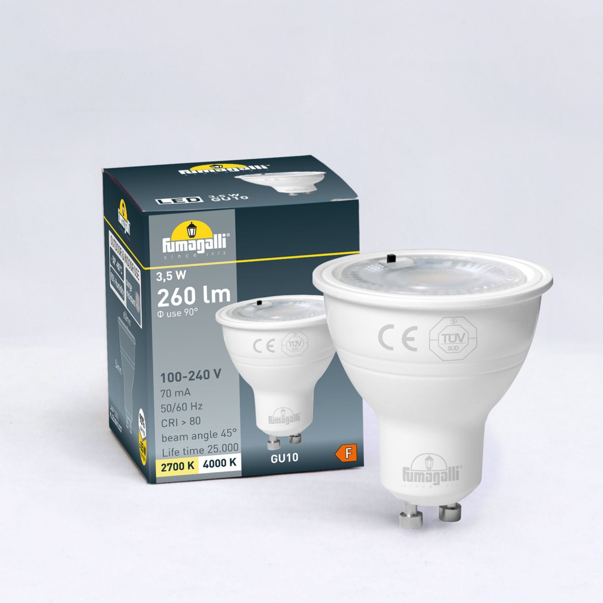 Estaca LED de jardín FUMAGALLI "MINITOMMY SPIKE" - GU10 - CCT - IP66