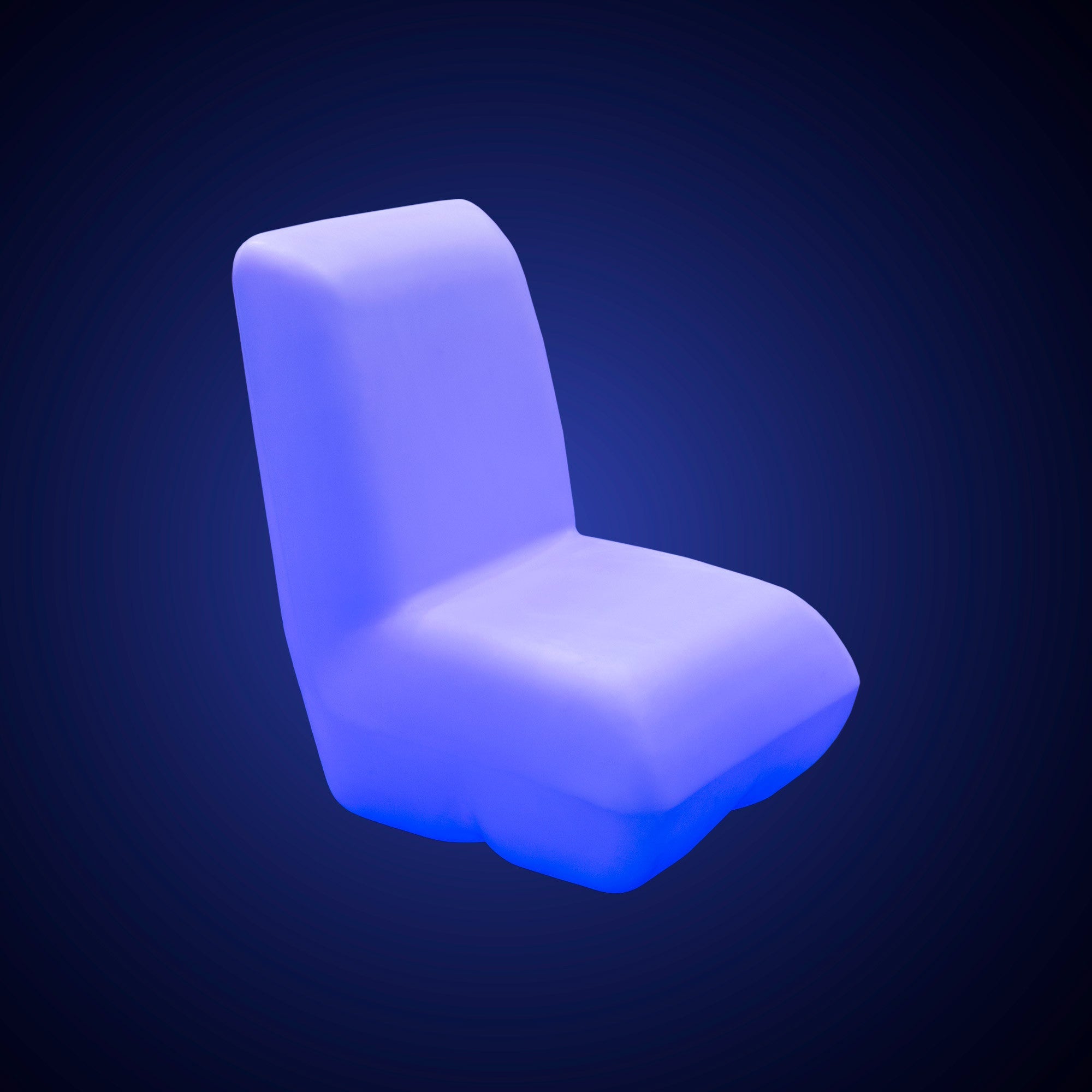 Asiento luminoso LED RGBW - 16W - Recargable