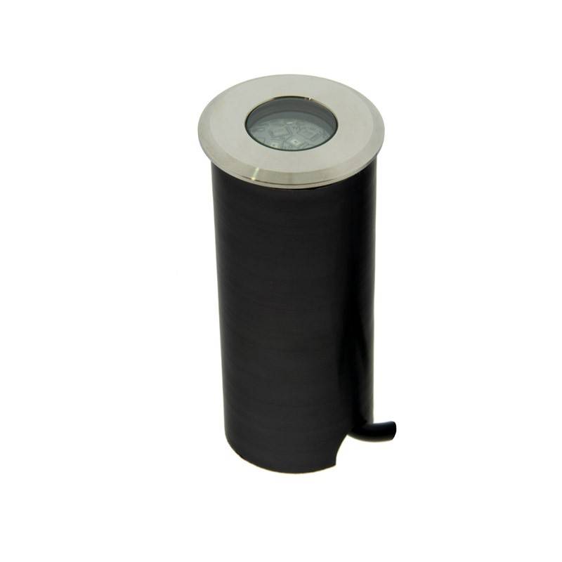 Foco LED empotrable en suelo - 1,5W - 12/24V DC - IP67 - Blanco Cálido