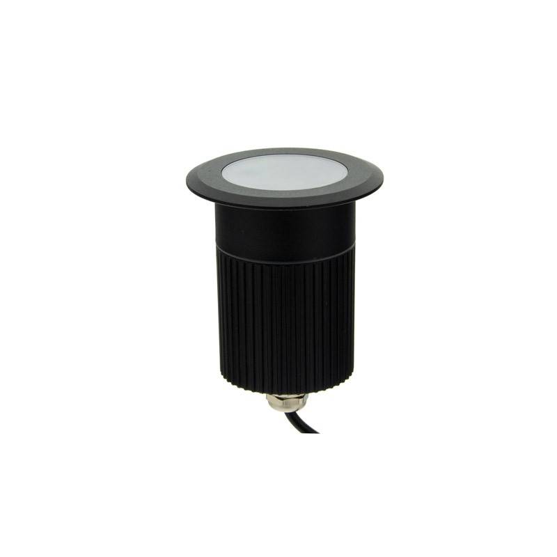 Foco LED empotrable en suelo - 10W - IP67 - Blanco Cálido