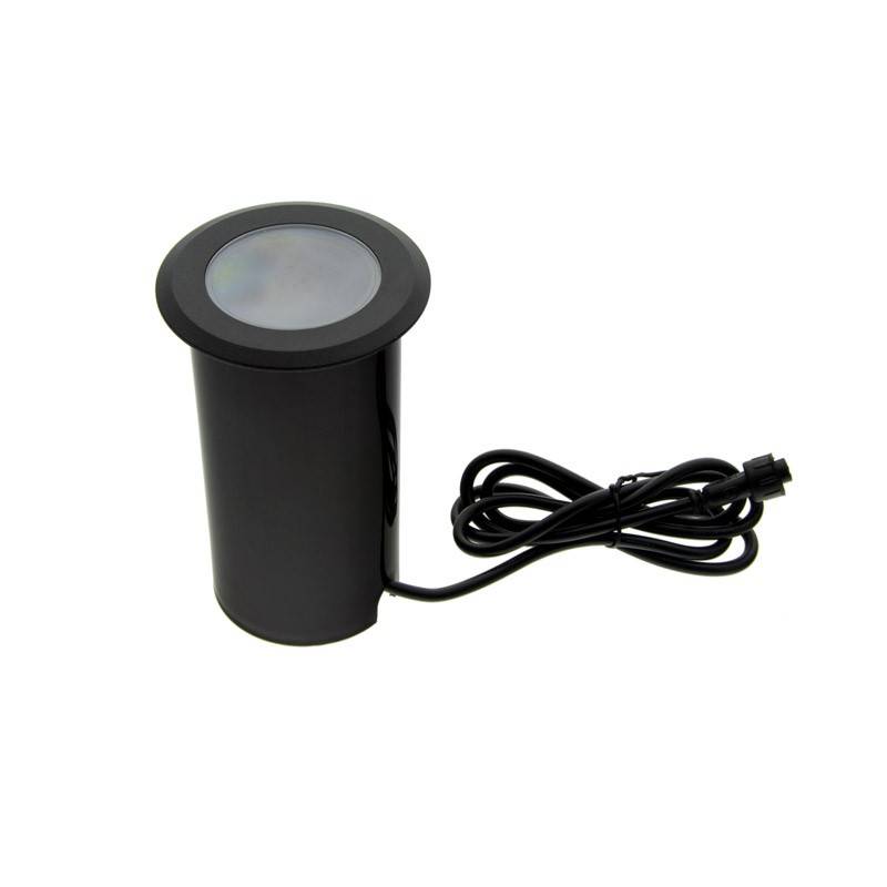Foco LED empotrable en suelo - 10W - IP67 - Blanco Cálido