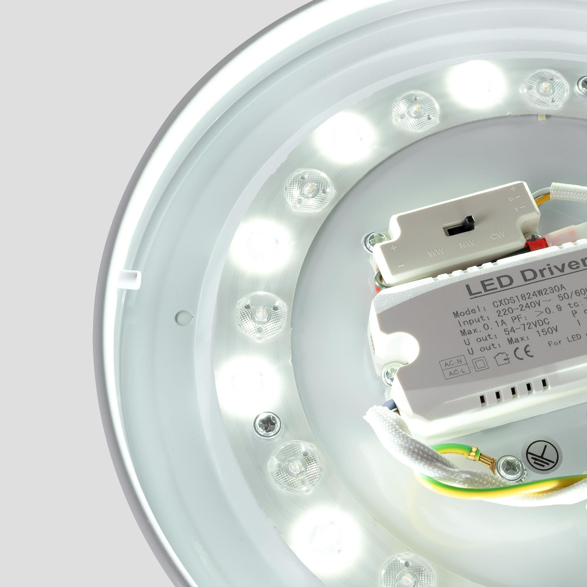 Lámpara de techo LED tipo plafón - CCT - 14W - Ø27cm