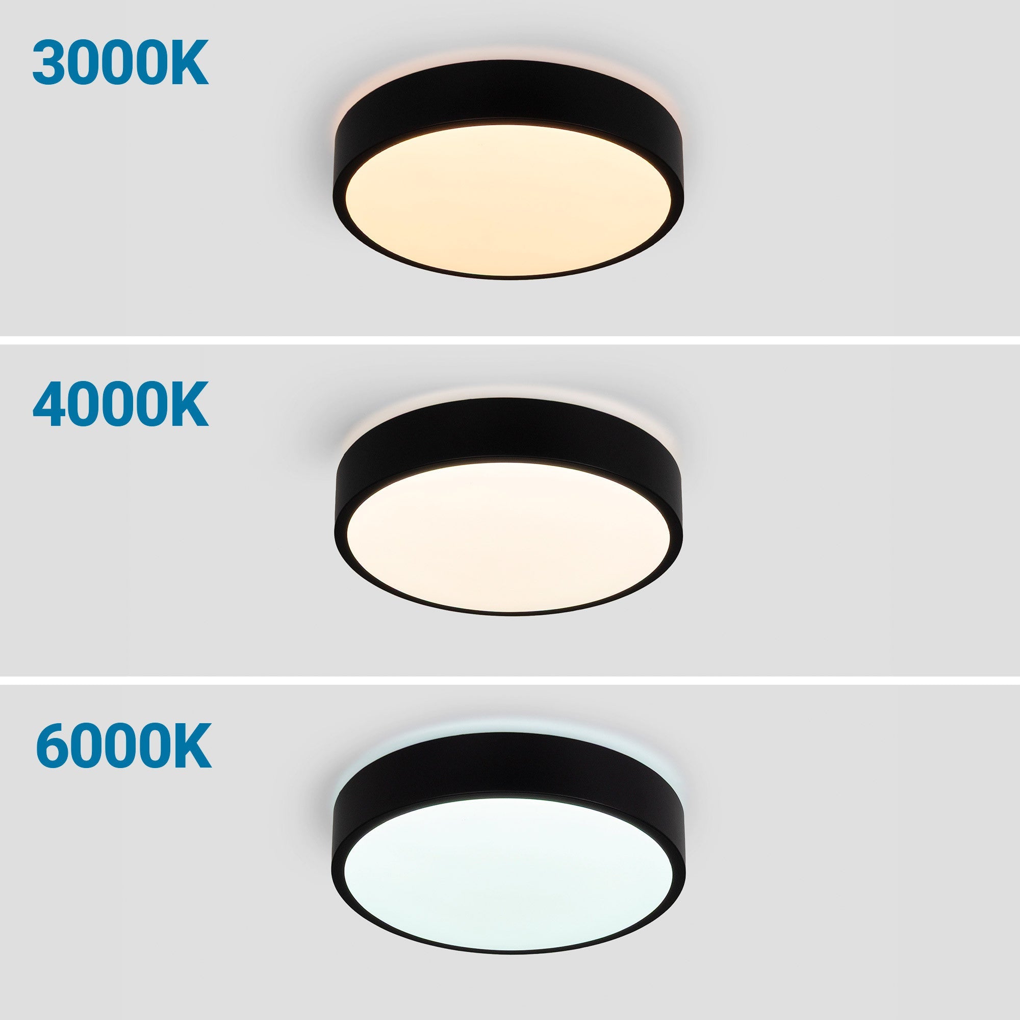 Lámpara de techo LED tipo plafón - CCT - 14W - Ø27cm