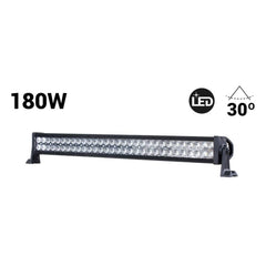 Barra LED 4x4 todoterreno - 180W - 10-40V DC - 31 Pulgadas - 12.000 lm - Ángulo 30º