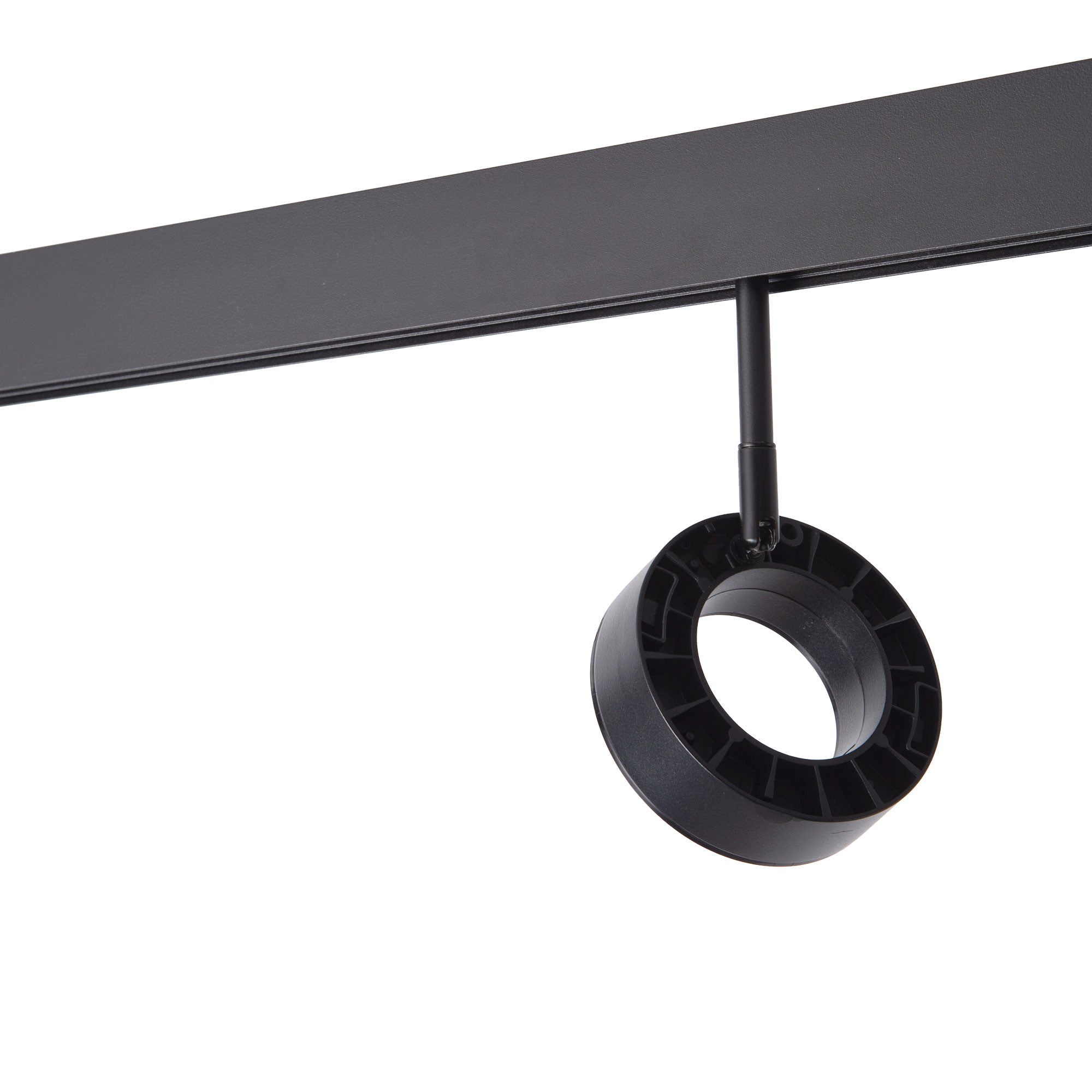 Luminaria circular LED para carril magnético 48V - Ø11,5cm - 12W - CRI90 - UGR18 - OSRAM