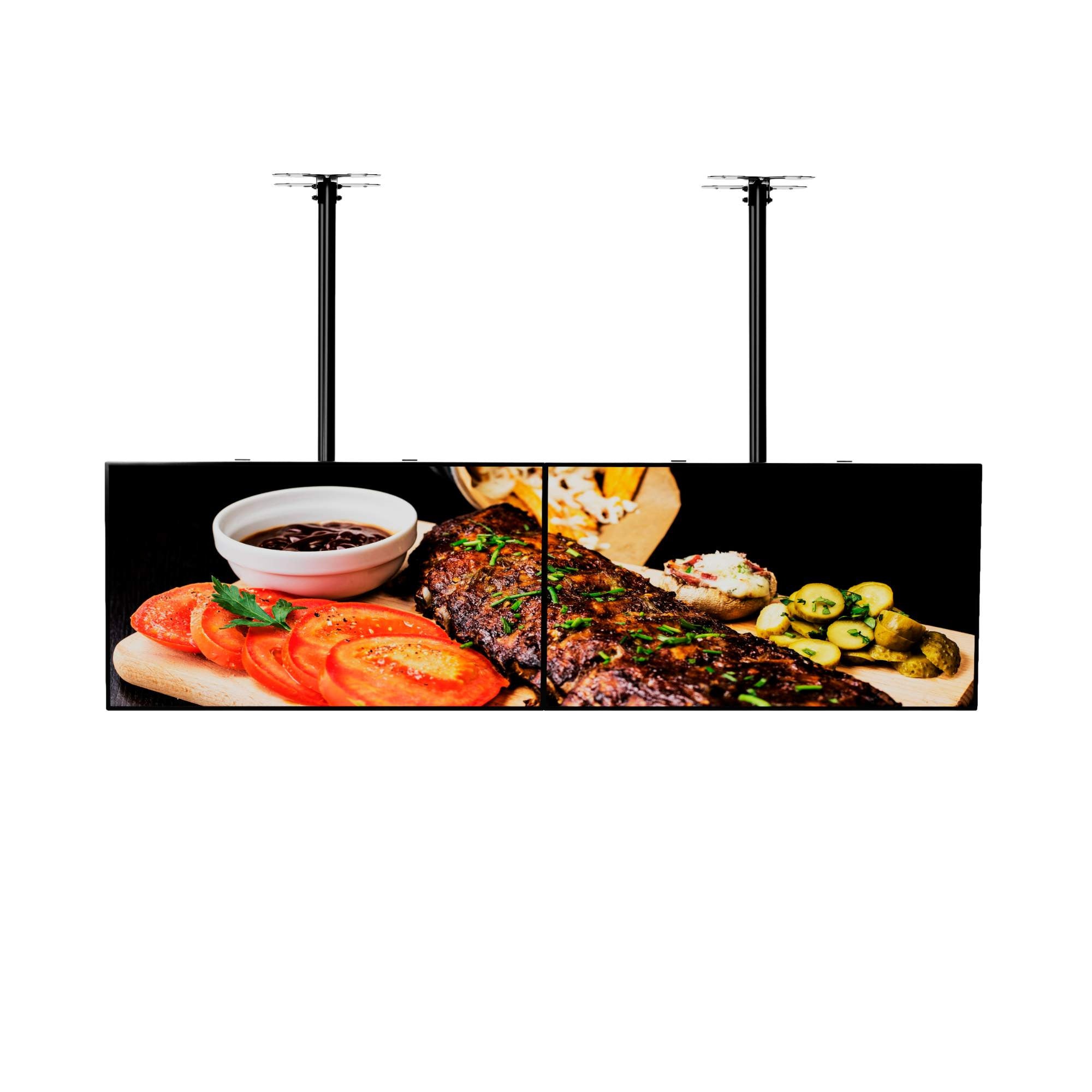 Pantalla LCD 32" - 500 nits - FULL HD  – Menús y Señalización Digital - Soporte de techo