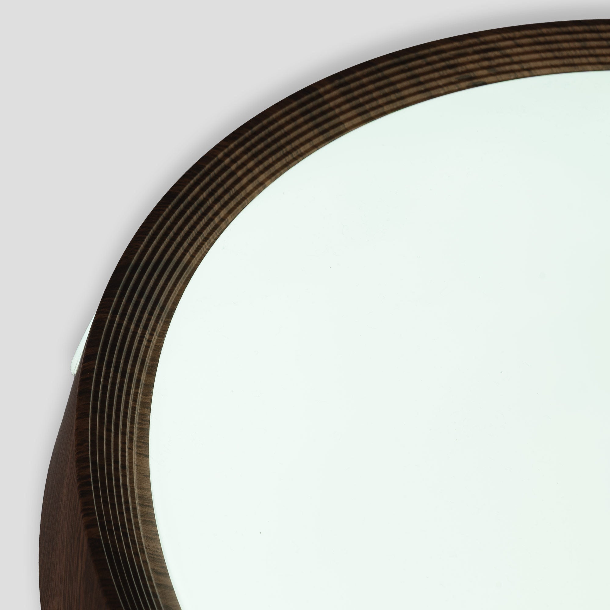 Plafón de techo LED CCT - 24W - Efecto lateral - Color madera Ø40cm