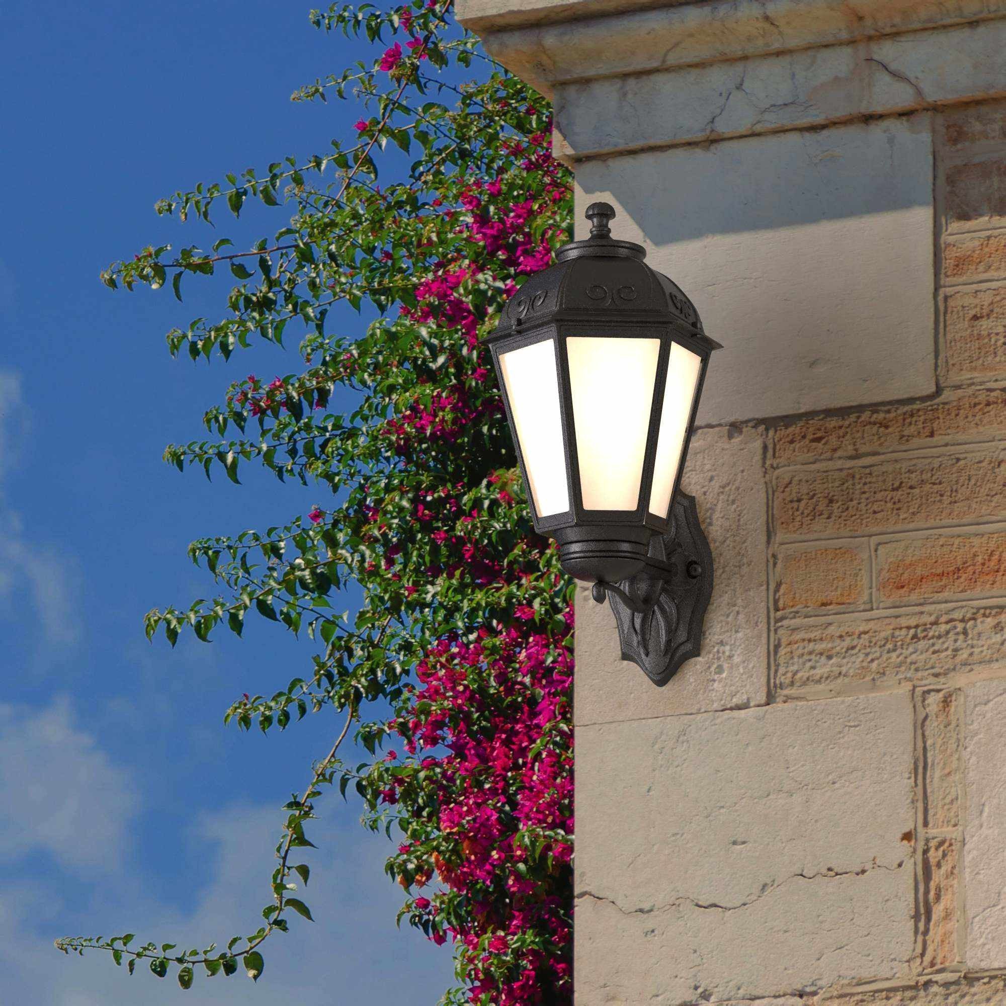 Aplique de pared tipo farol FUMAGALLI "BISSO/SABA" - E27 - IP55