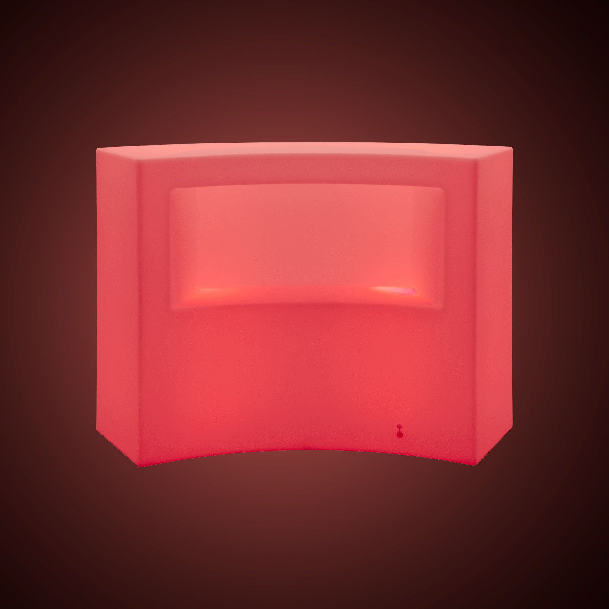 Barra de bar LED RGBW - 2 x 5W - Recargable - Diseño curvo
