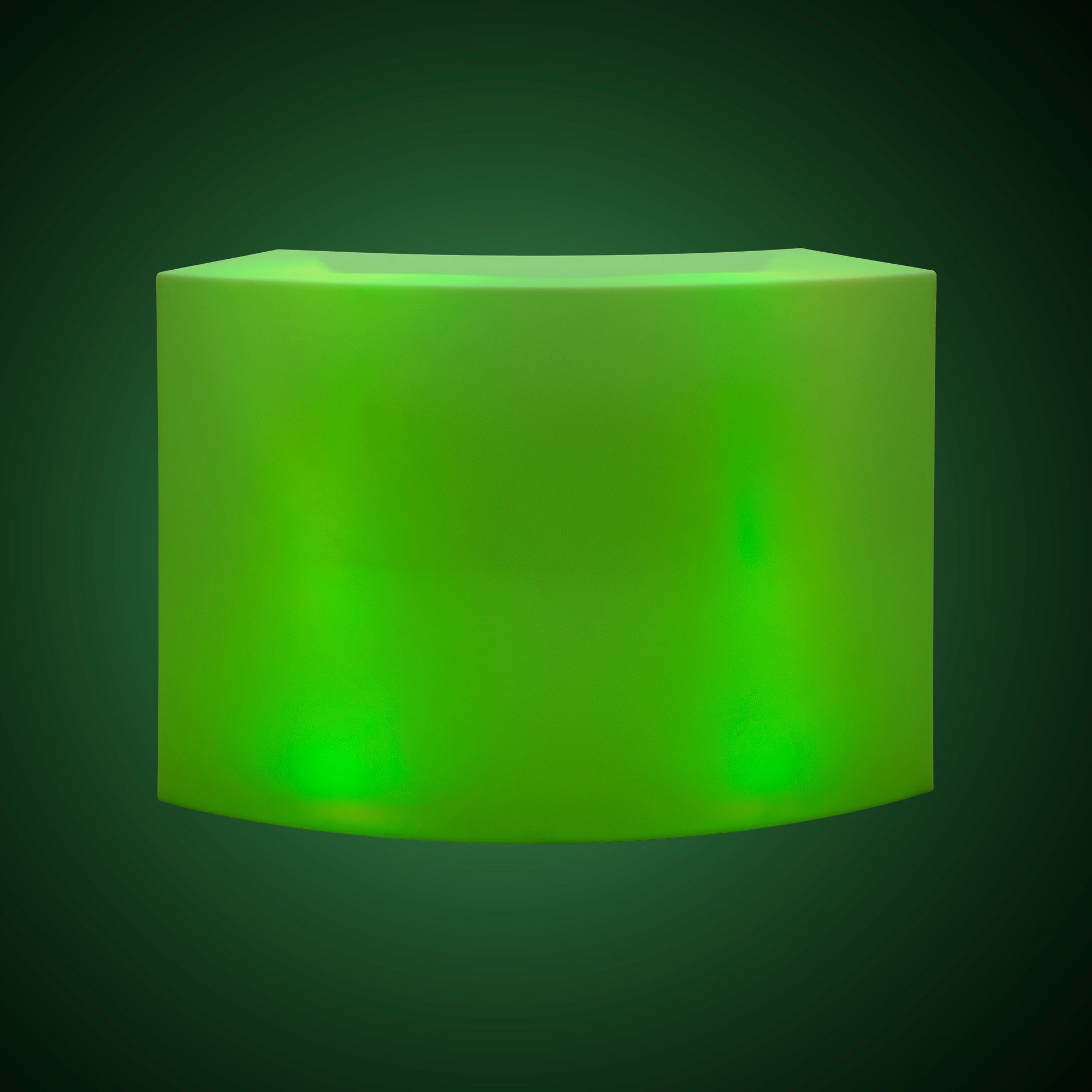 Barra de bar LED RGBW - 2 x 5W - Recargable - Diseño curvo