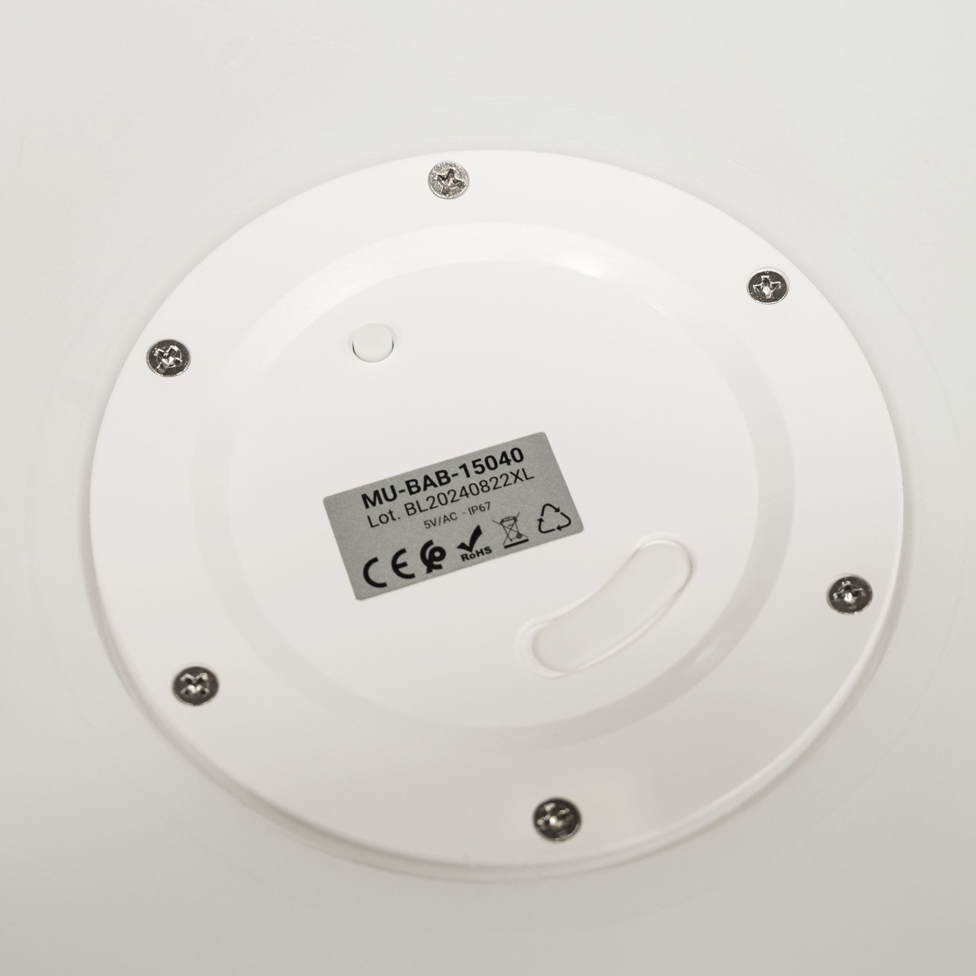 Barra de bar LED RGBW - 2 x 5W - Recargable - Diseño curvo