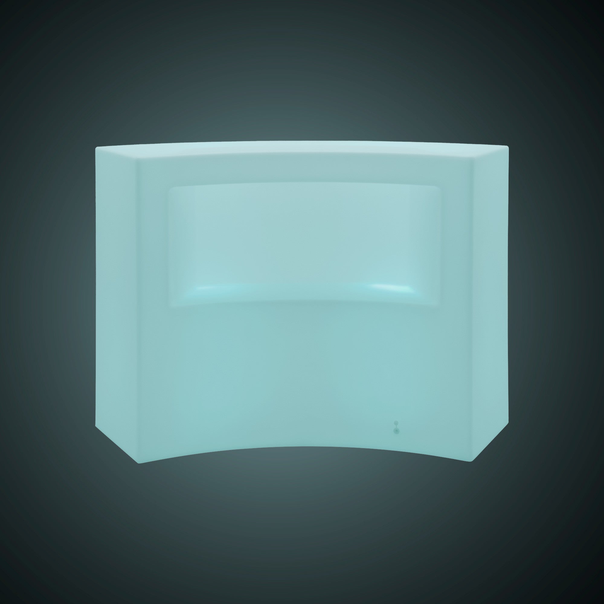 Barra de bar LED RGBW - 2 x 5W - Recargable - Diseño curvo