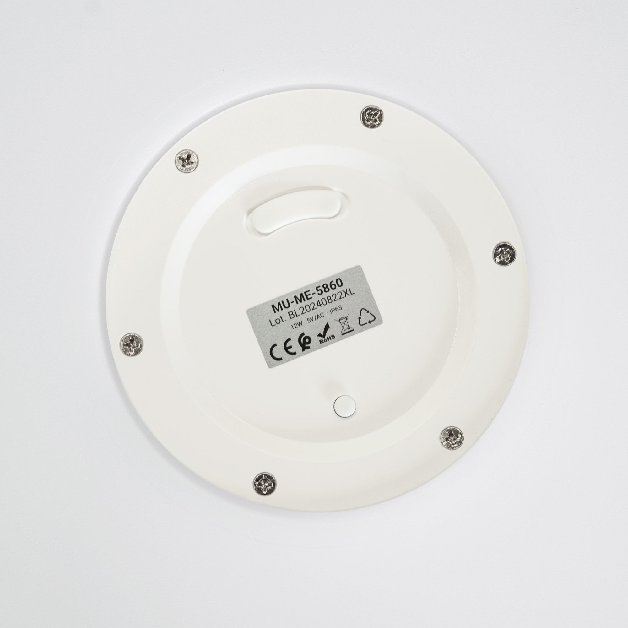 Mesa luminosa LED RGBW - 58 x Ø60 cm - 12W - Recargable