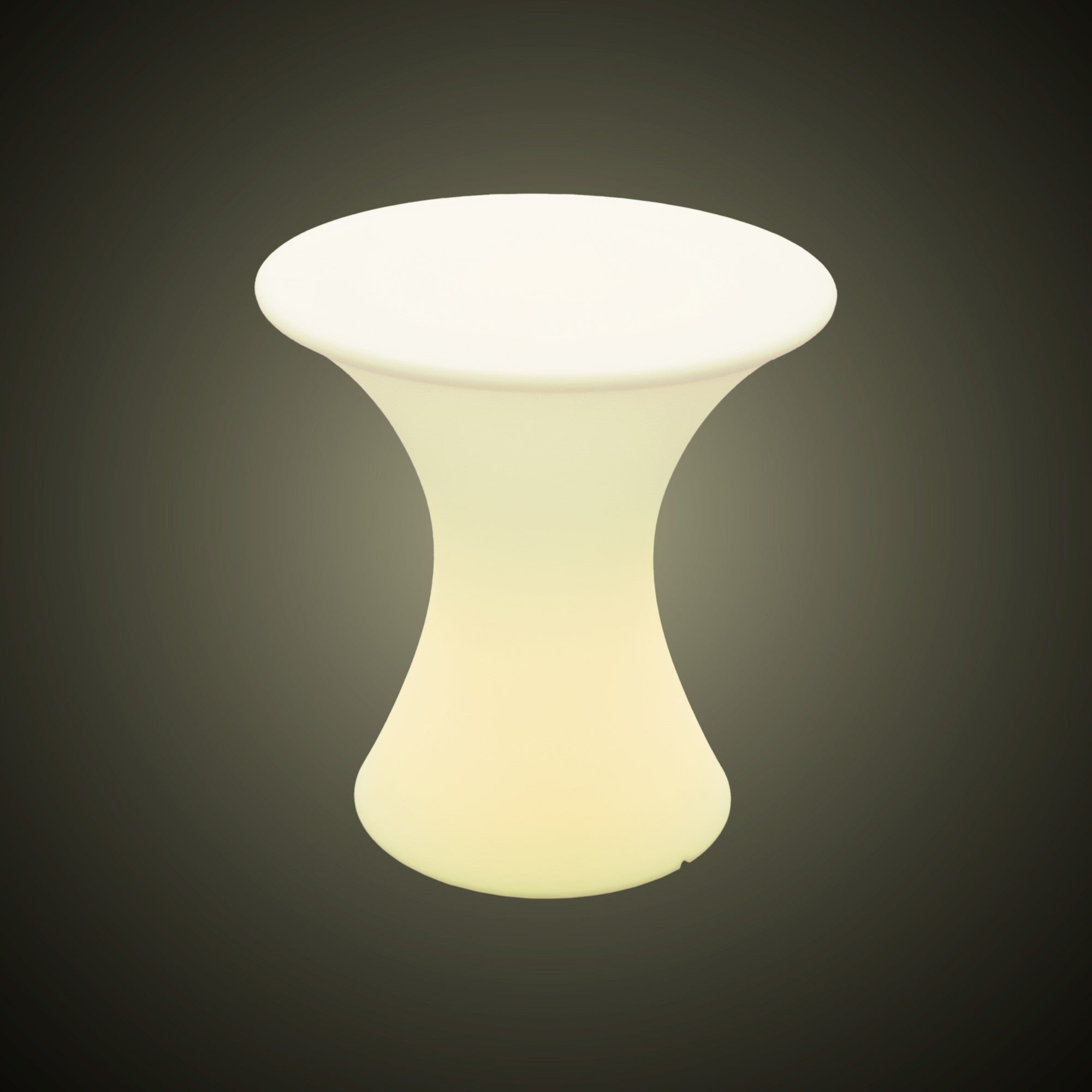 Mesa luminosa LED RGBW - 58 x Ø60 cm - 12W - Recargable