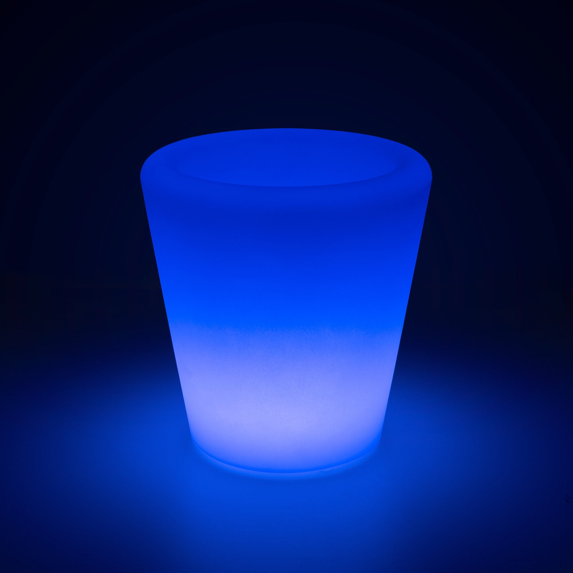 Cubitera LED RGBW - 6W - 29 x Ø 28cm - Recargable