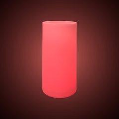 Macetero cilíndrico LED RGBW - 5W - 80 x Ø 40cm - Recargable