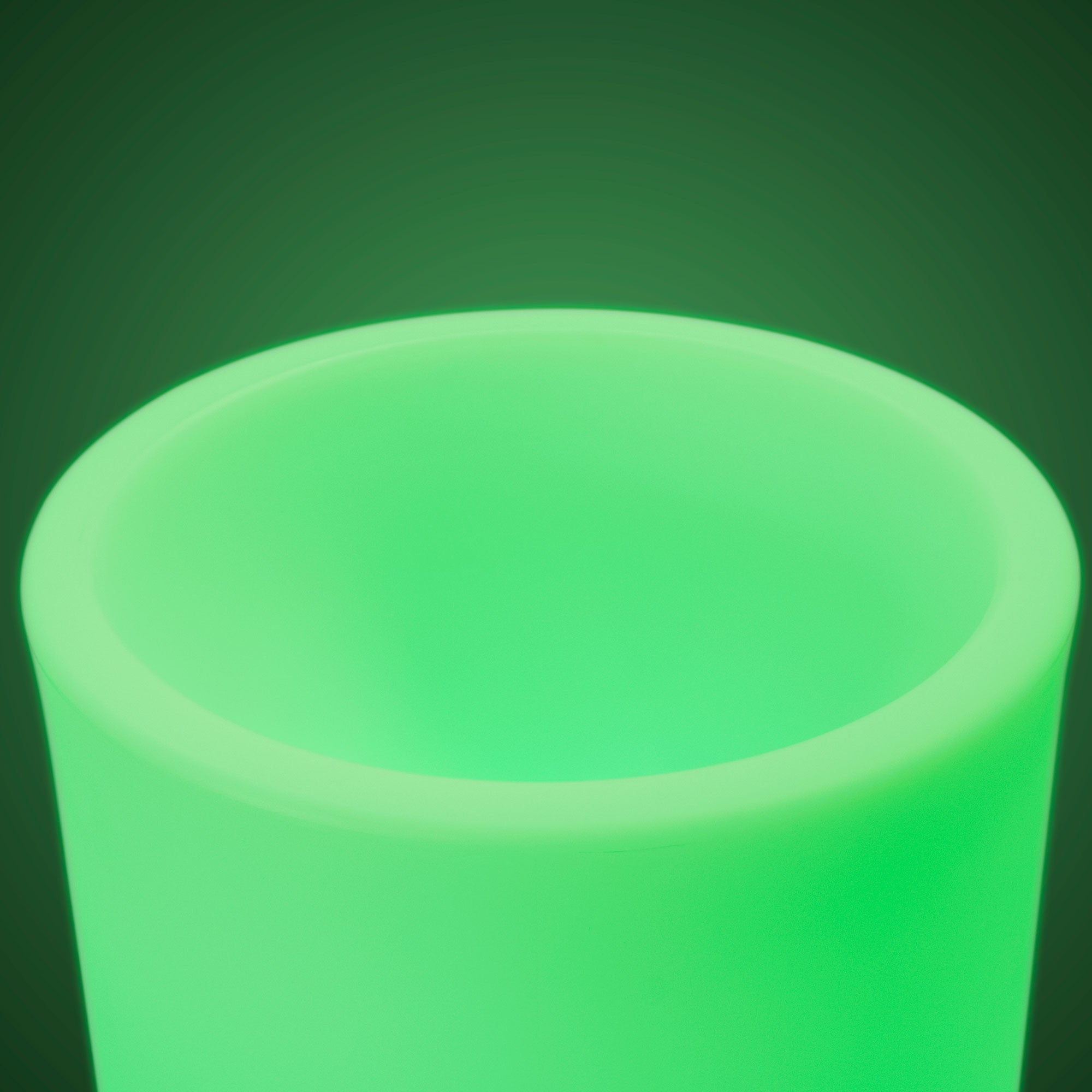Macetero cilíndrico LED RGBW - 5W - 80 x Ø 40cm - Recargable