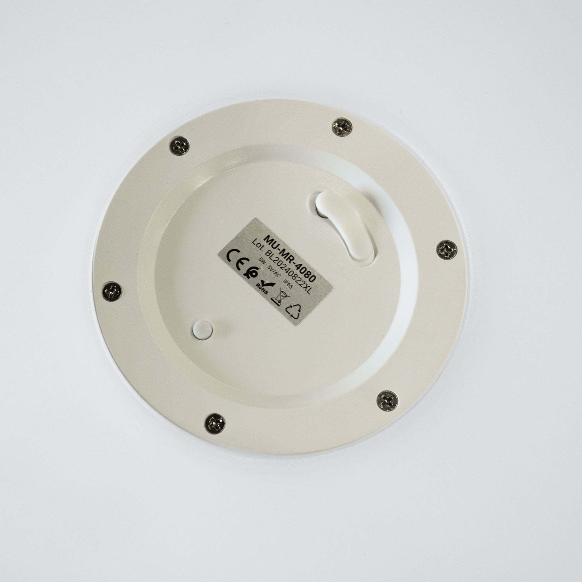 Macetero cilíndrico LED RGBW - 5W - 80 x Ø 40cm - Recargable