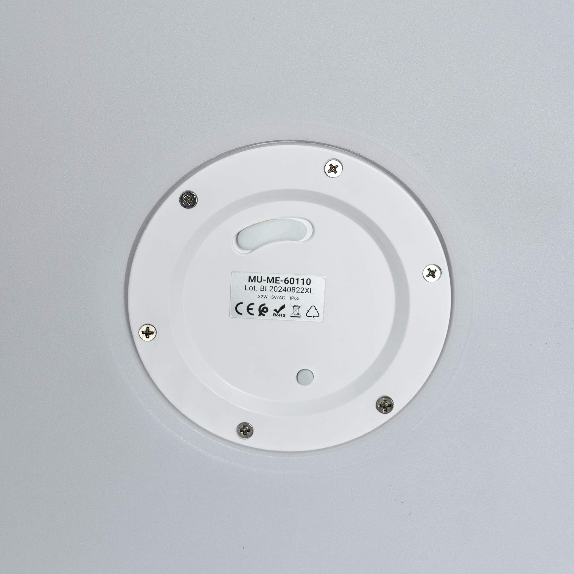 Mesa luminosa LED RGBW - 110 x Ø60 cm - 32W - Recargable