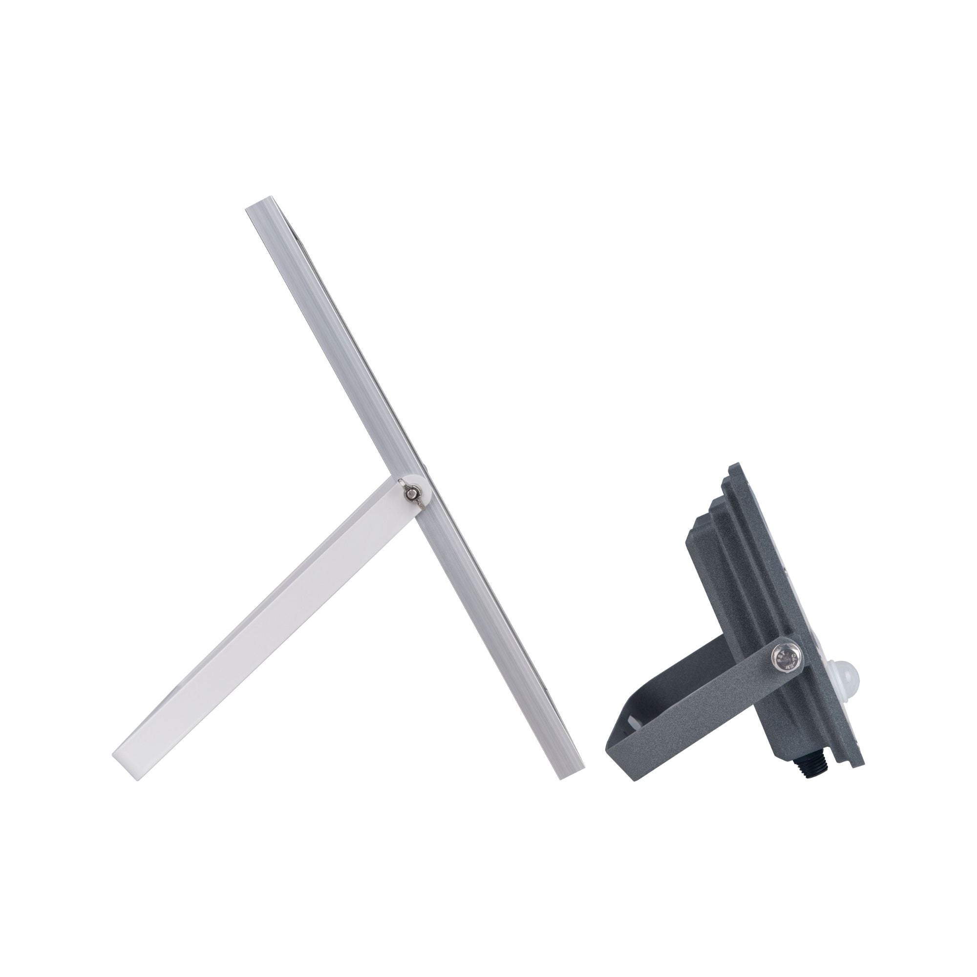 Proyector solar de seguridad 12W - Sensor PIR y mando a distancia - 4000K - IP65