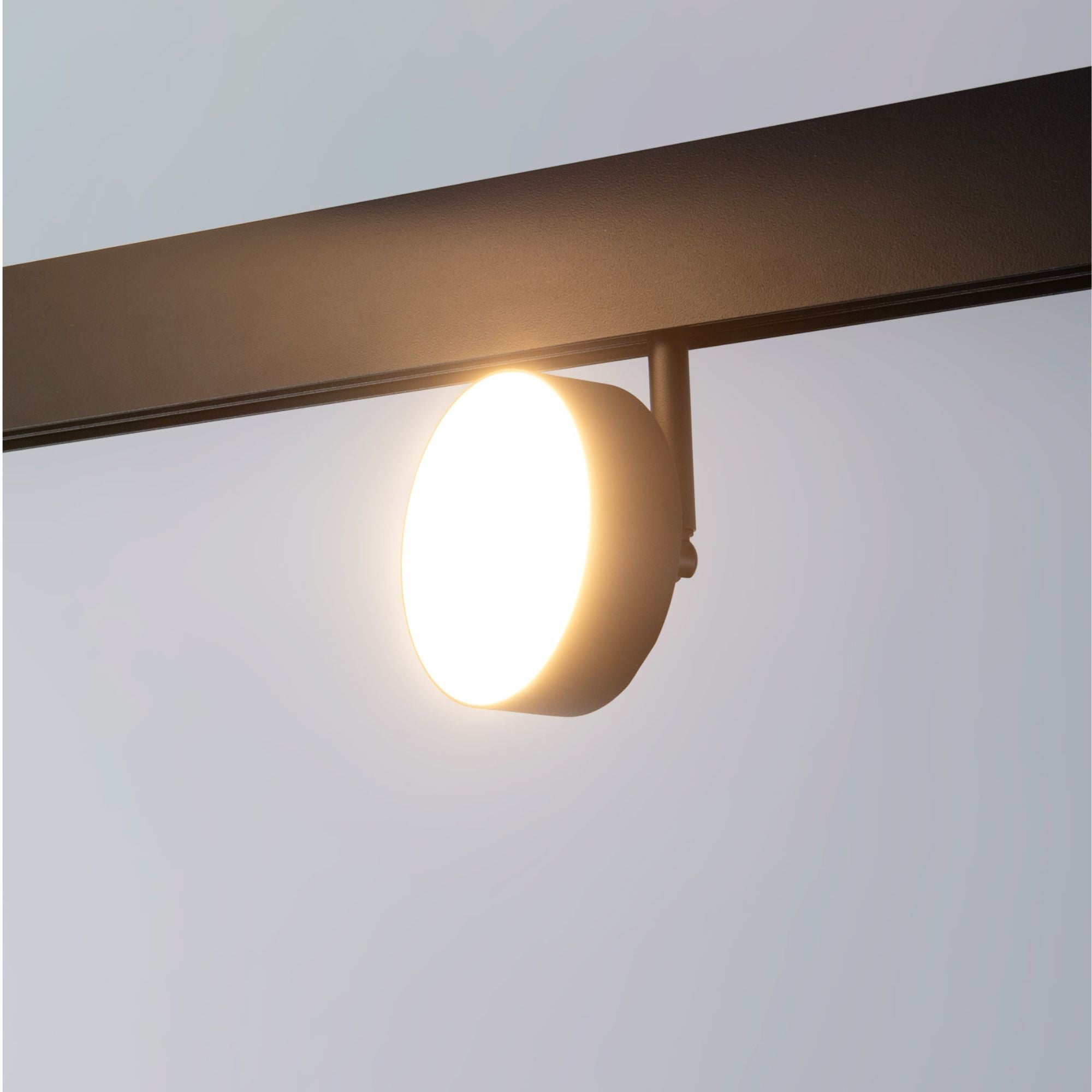 Luminaria circular LED para carril magnético 48V - Ø9.5cm - 12W - CRI90 - OSRAM