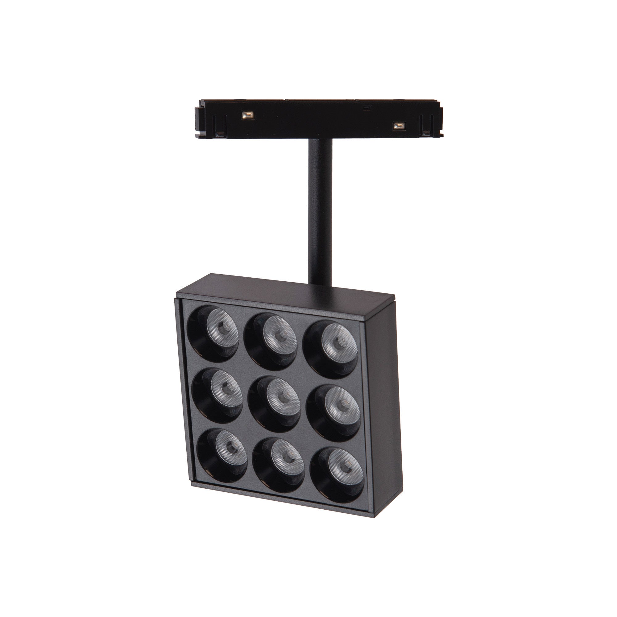 Luminaria cuadrada LED para carril magnético 48V - 9W - CRI90 - UGR18 - OSRAM