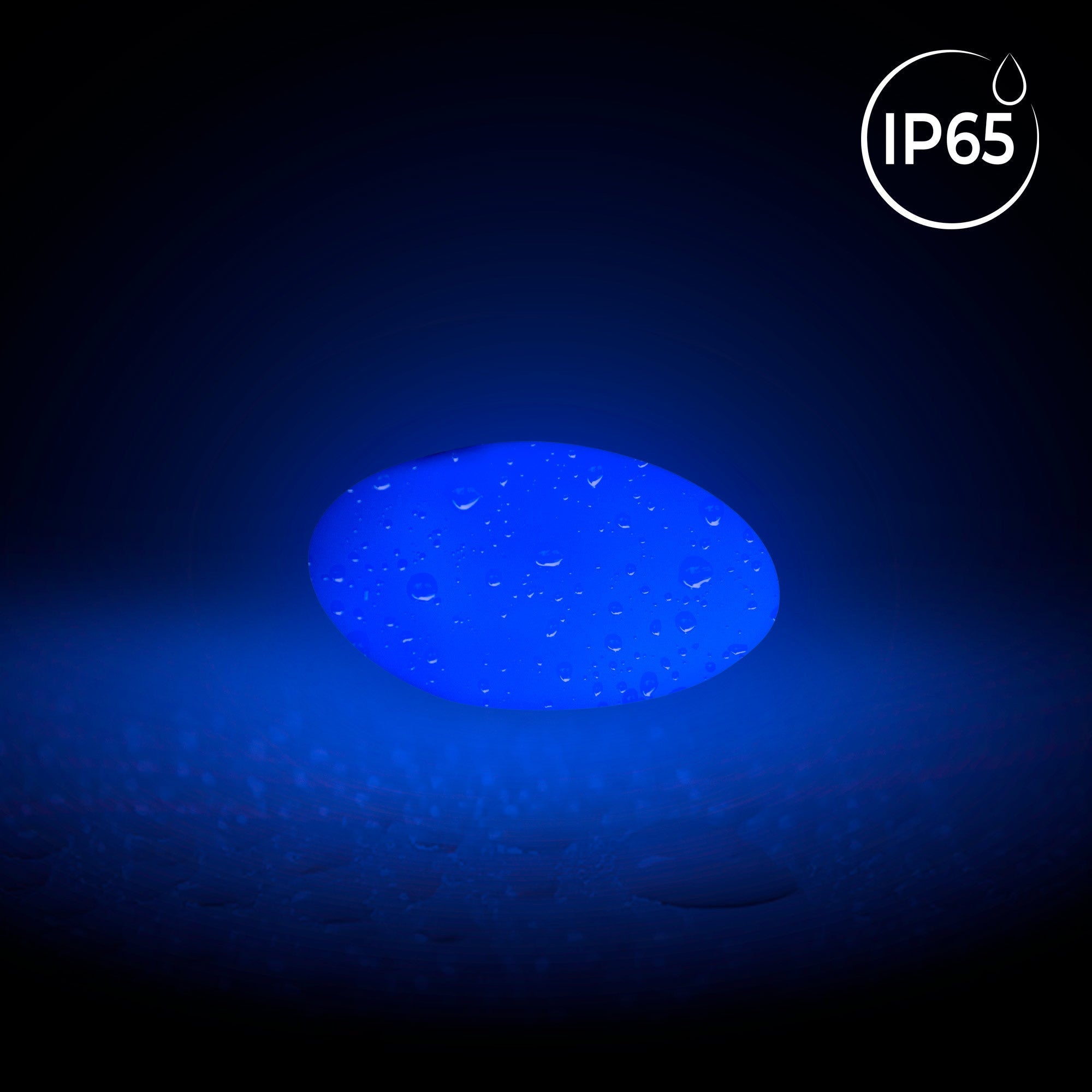 Lámpara de exterior "Stone" - RGBW - 1W - Ø28 - Recargable