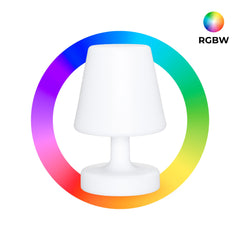 Lámpara luminosa LED RGBW - 6W - Recargable