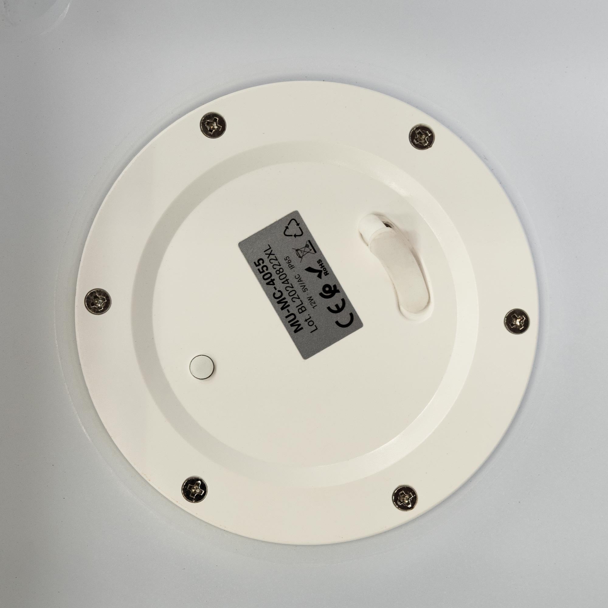 Macetero cuadrado LED RGBW - 12W - Recargable - Mando a distancia