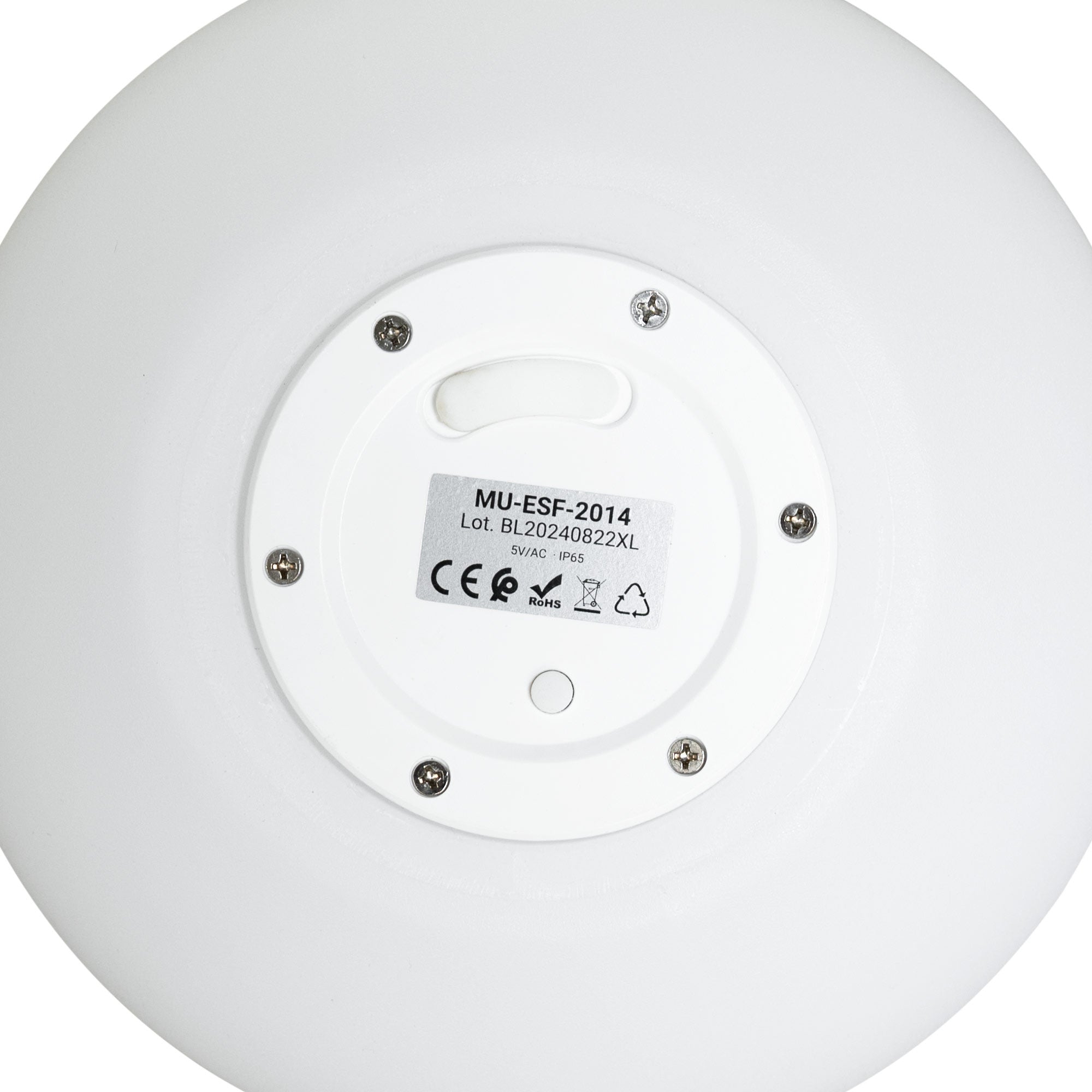 Lámpara de exterior "Stone" - RGBW - 0,5W - Ø20 - Recargable
