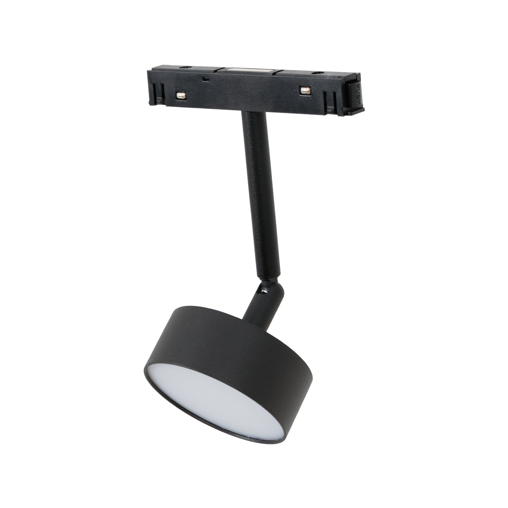 Luminaria circular LED para carril magnético 48V - 9W - Ø7.5cm - CRI90 - Chip OSRAM