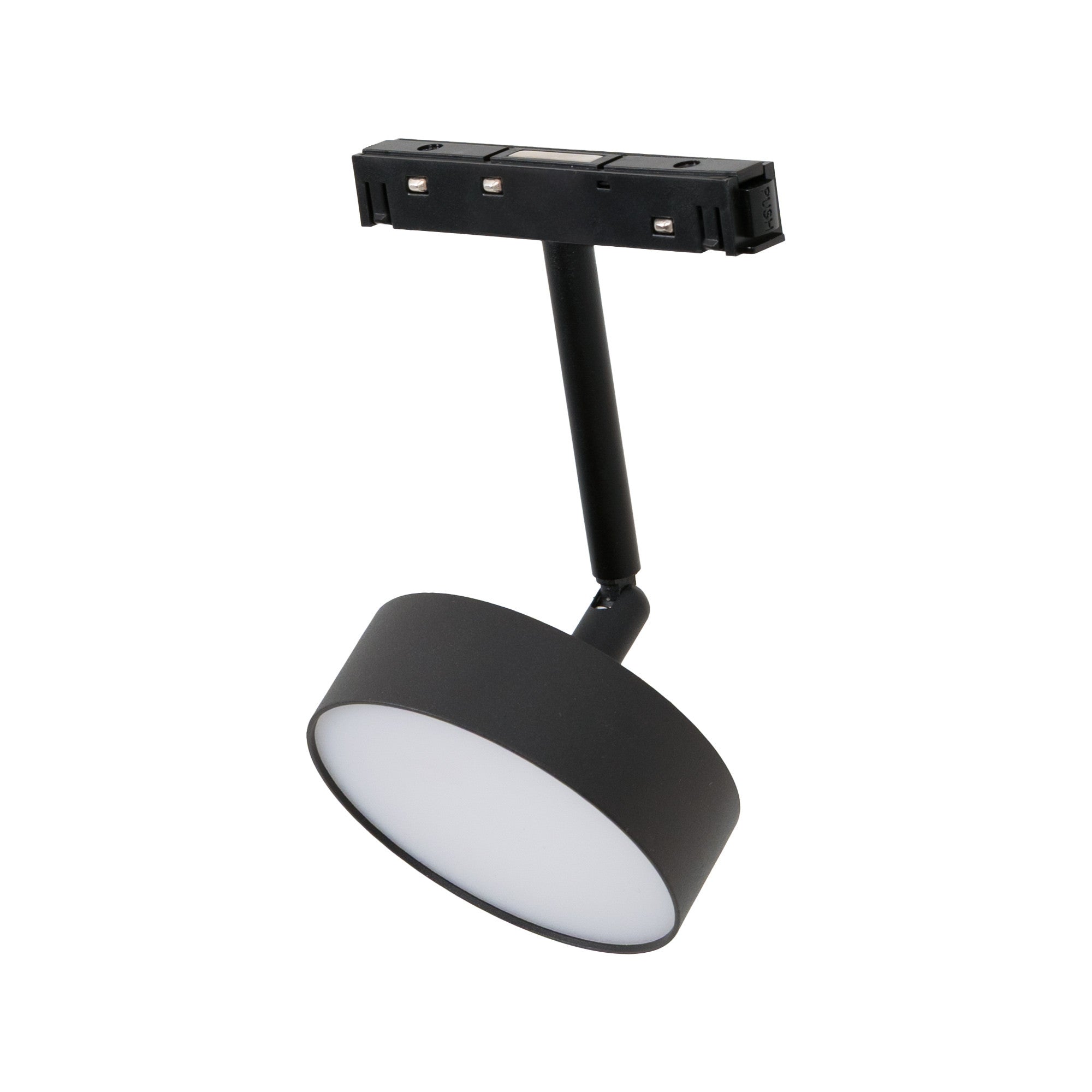 Luminaria circular LED para carril magnético 48V - Ø9.5cm - 12W - CRI90 - OSRAM
