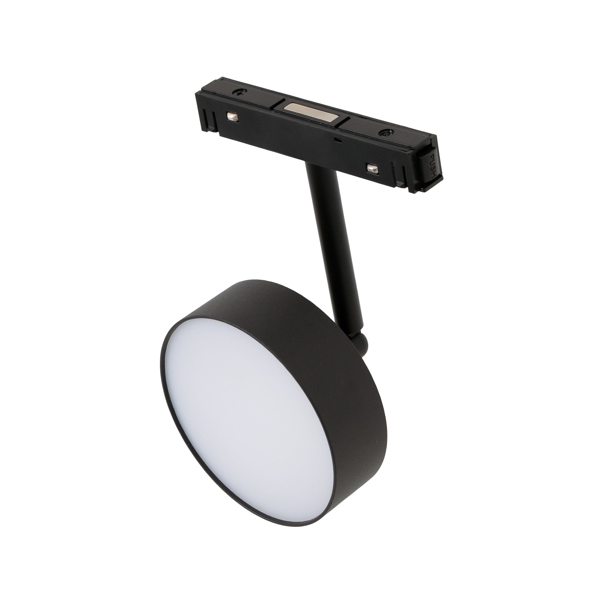Luminaria circular LED para carril magnético 48V - Ø9.5cm - 12W - CRI90 - OSRAM