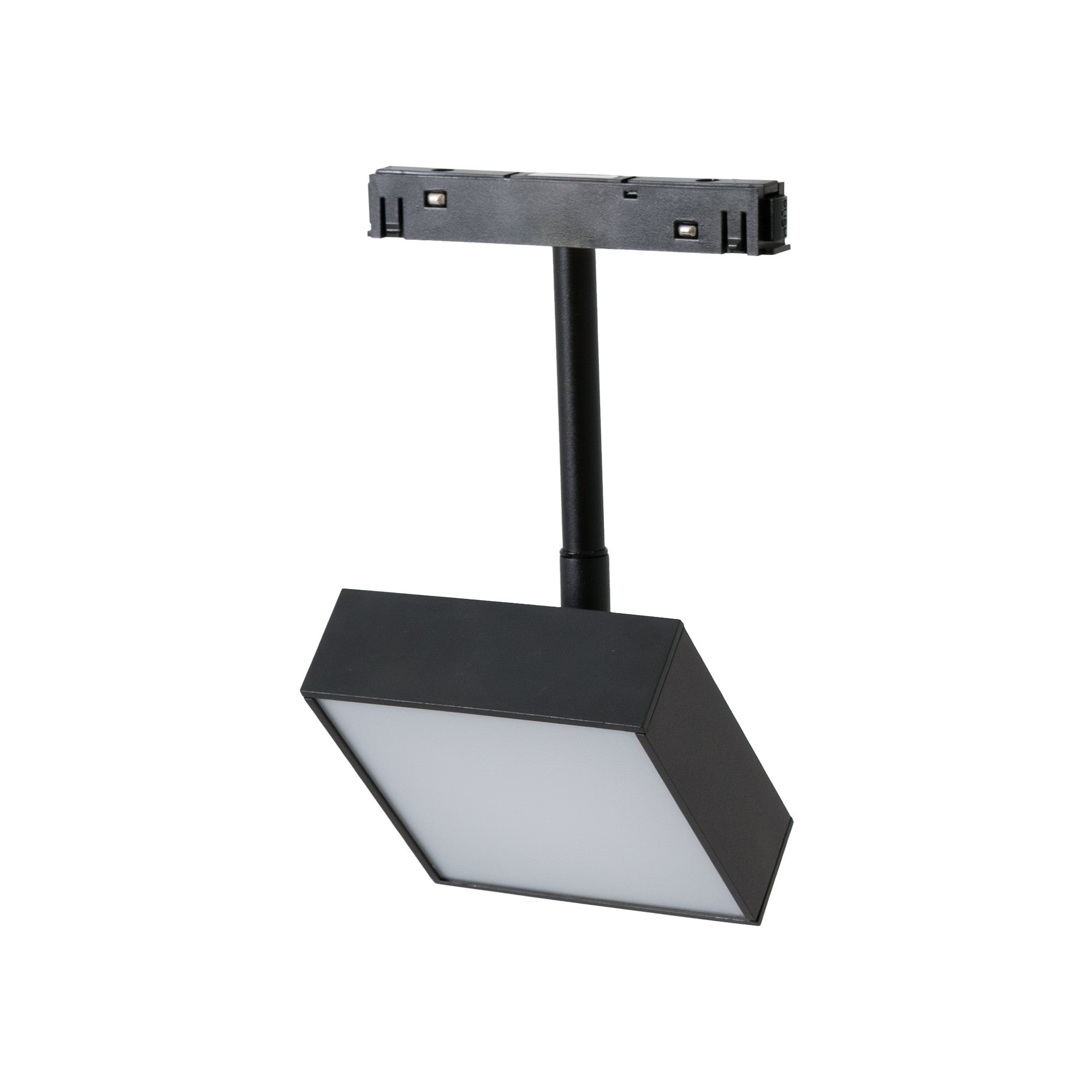 Luminaria cuadrada LED para carril magnético 48V - 9W - CRI90 - Chip OSRAM