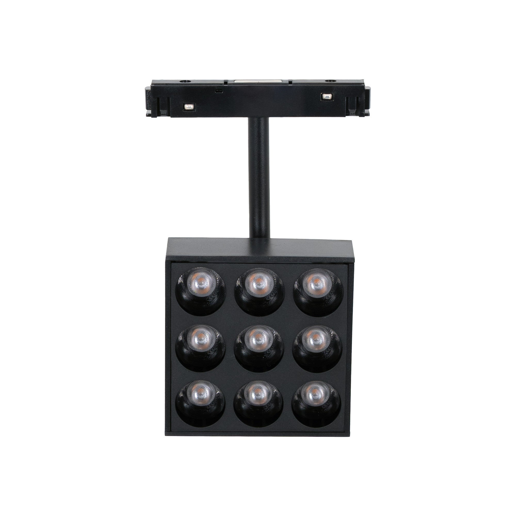 Luminaria cuadrada LED para carril magnético 48V - 9W - CRI90 - UGR18 - OSRAM