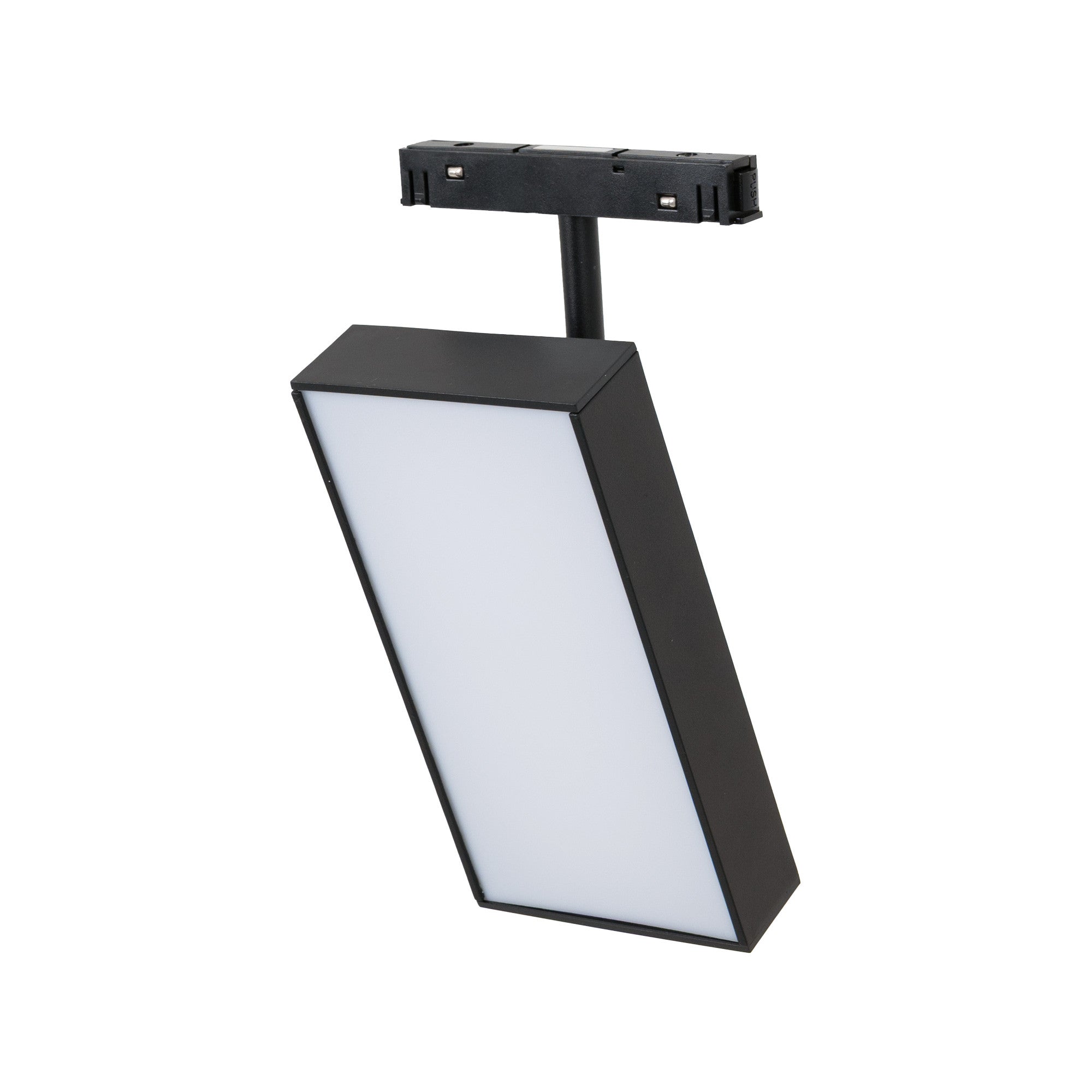Luminaria cuadrada LED para carril magnético 48V - 18W - CRI90 - OSRAM