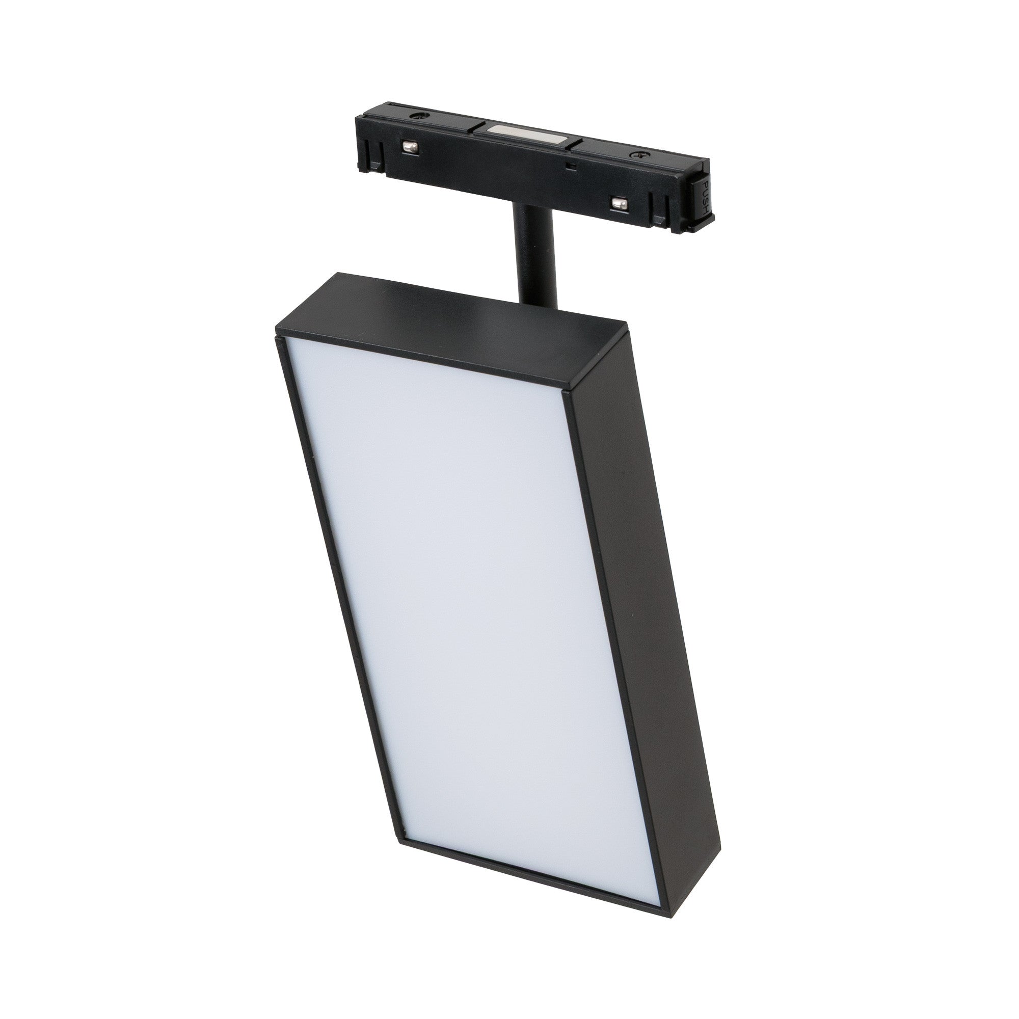 Luminaria cuadrada LED para carril magnético 48V - 18W - CRI90 - OSRAM