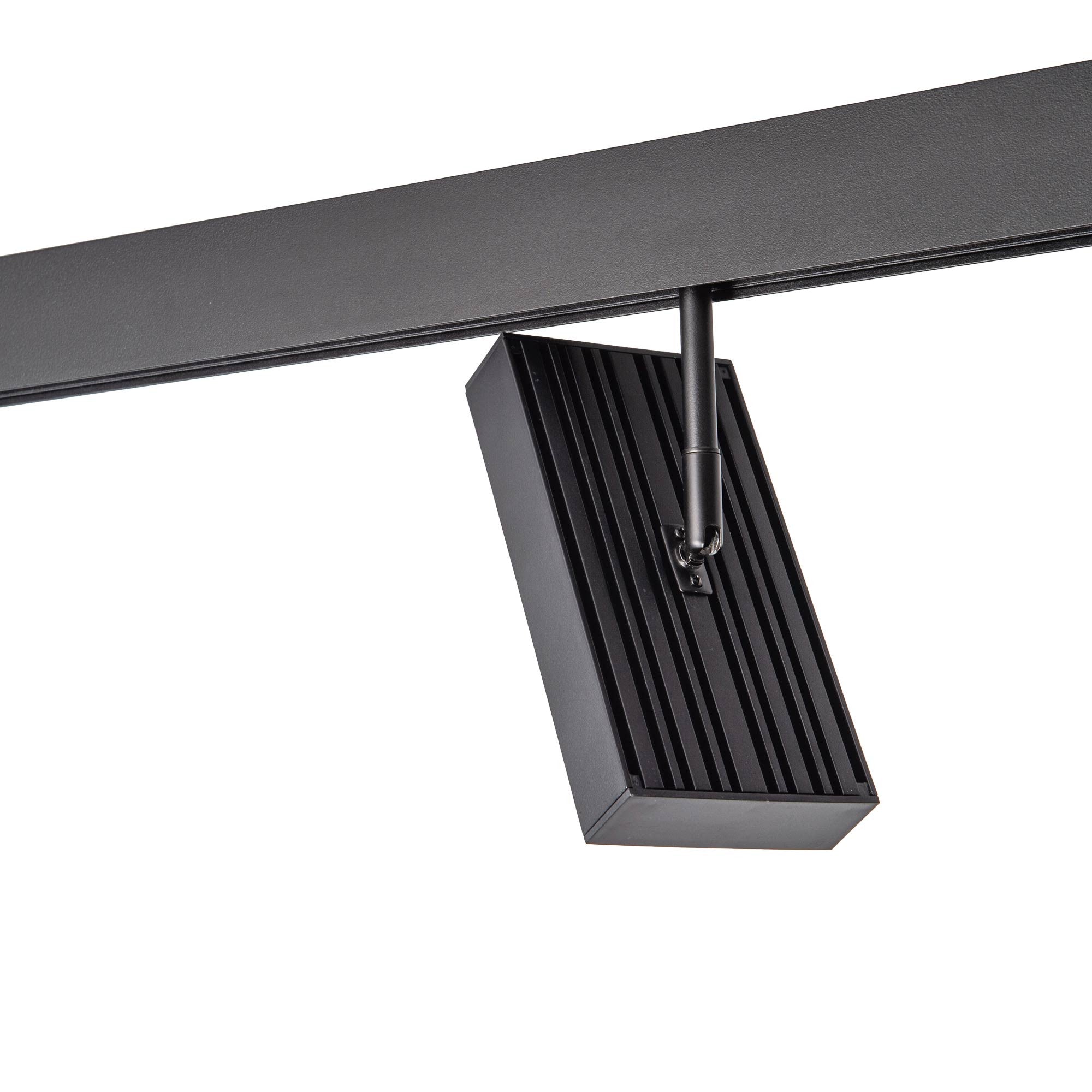 Luminaria cuadrada LED para carril magnético 48V - 18W - CRI90 - UGR18 - OSRAM