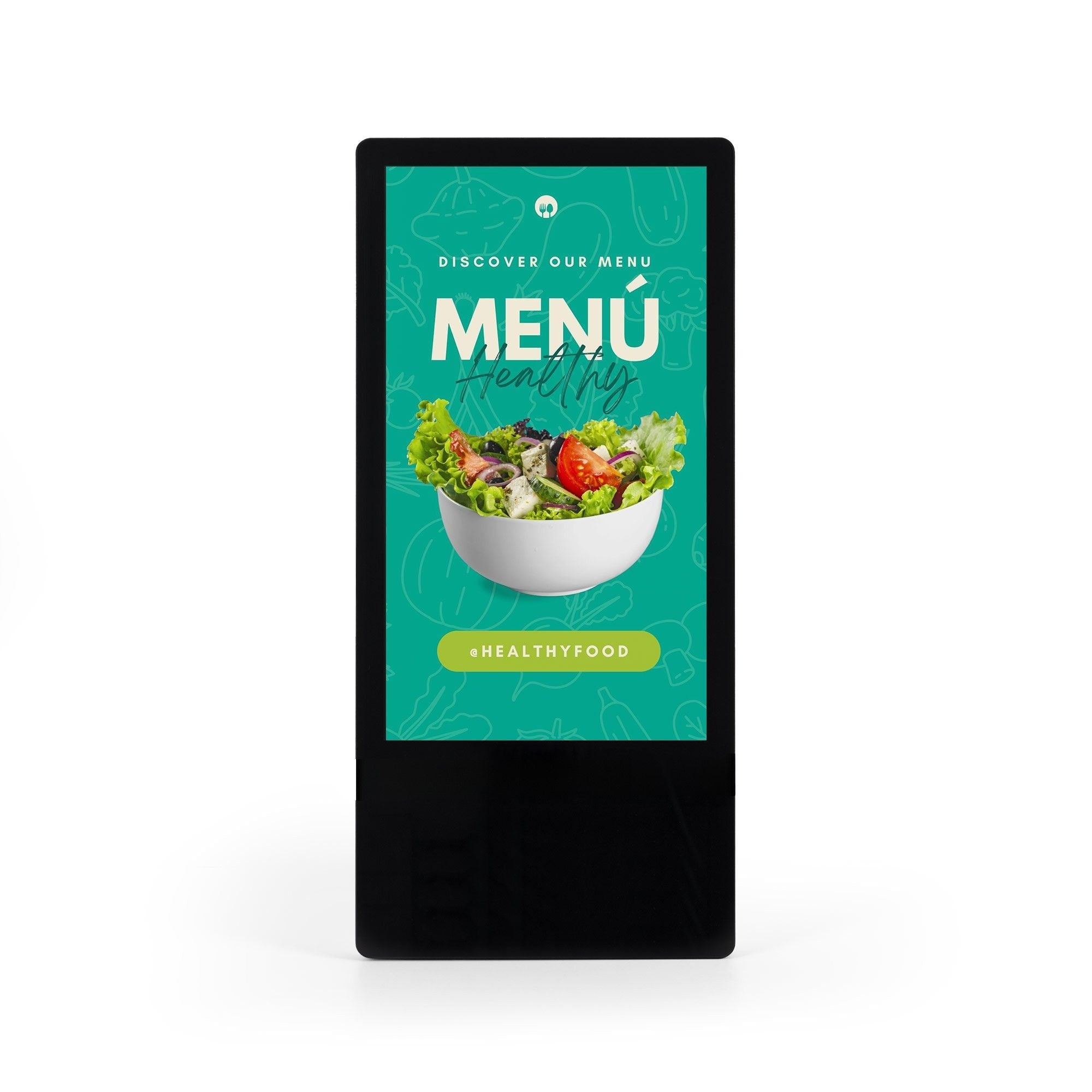 Display publicitario para pared LCD Full HD de 21.5" - Android