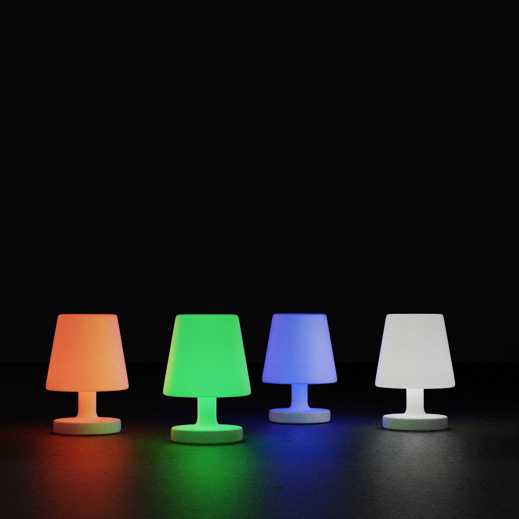 Lámpara luminosa LED RGBW - 6W - Recargable
