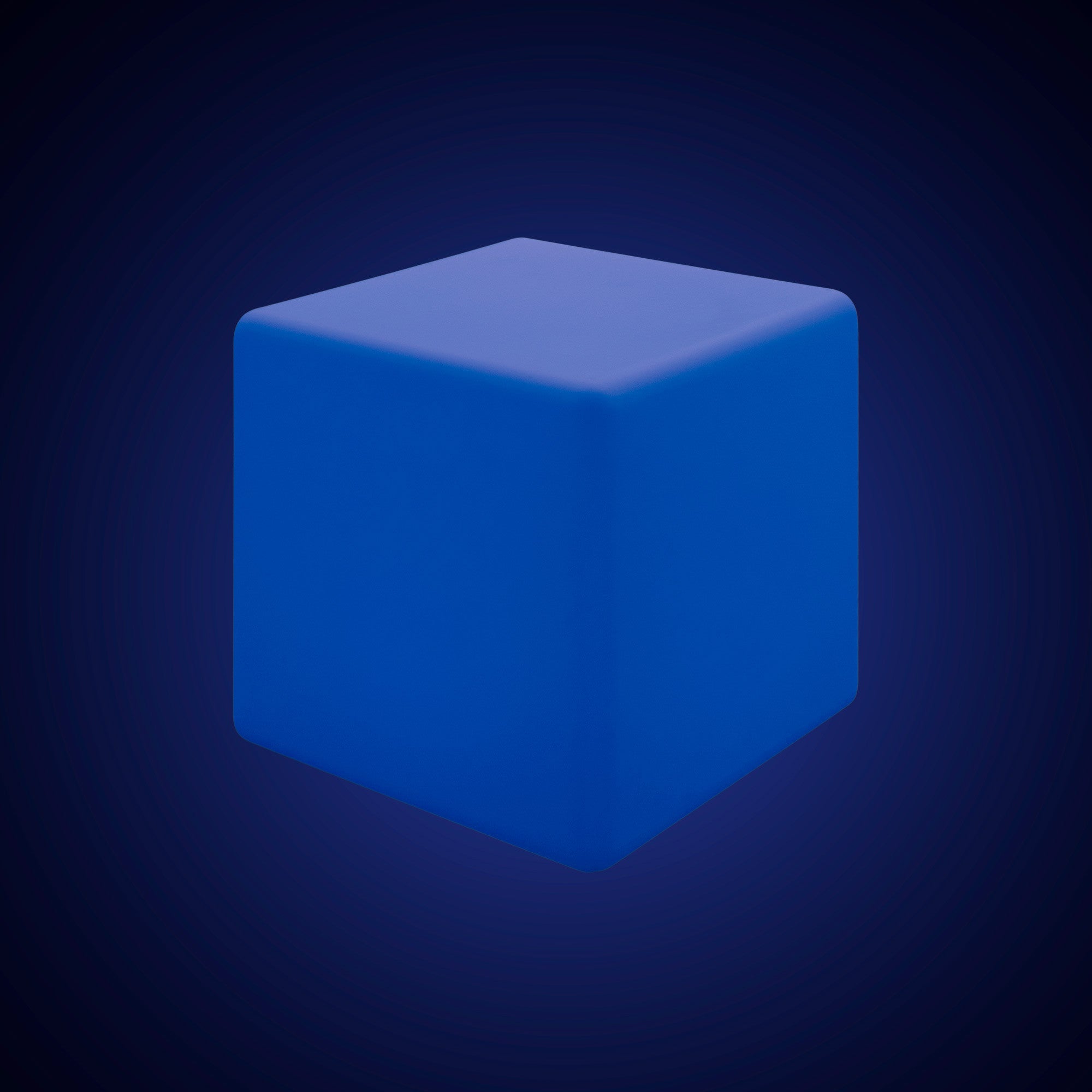 Cubo luminoso LED RGBW - 6W - Recargable