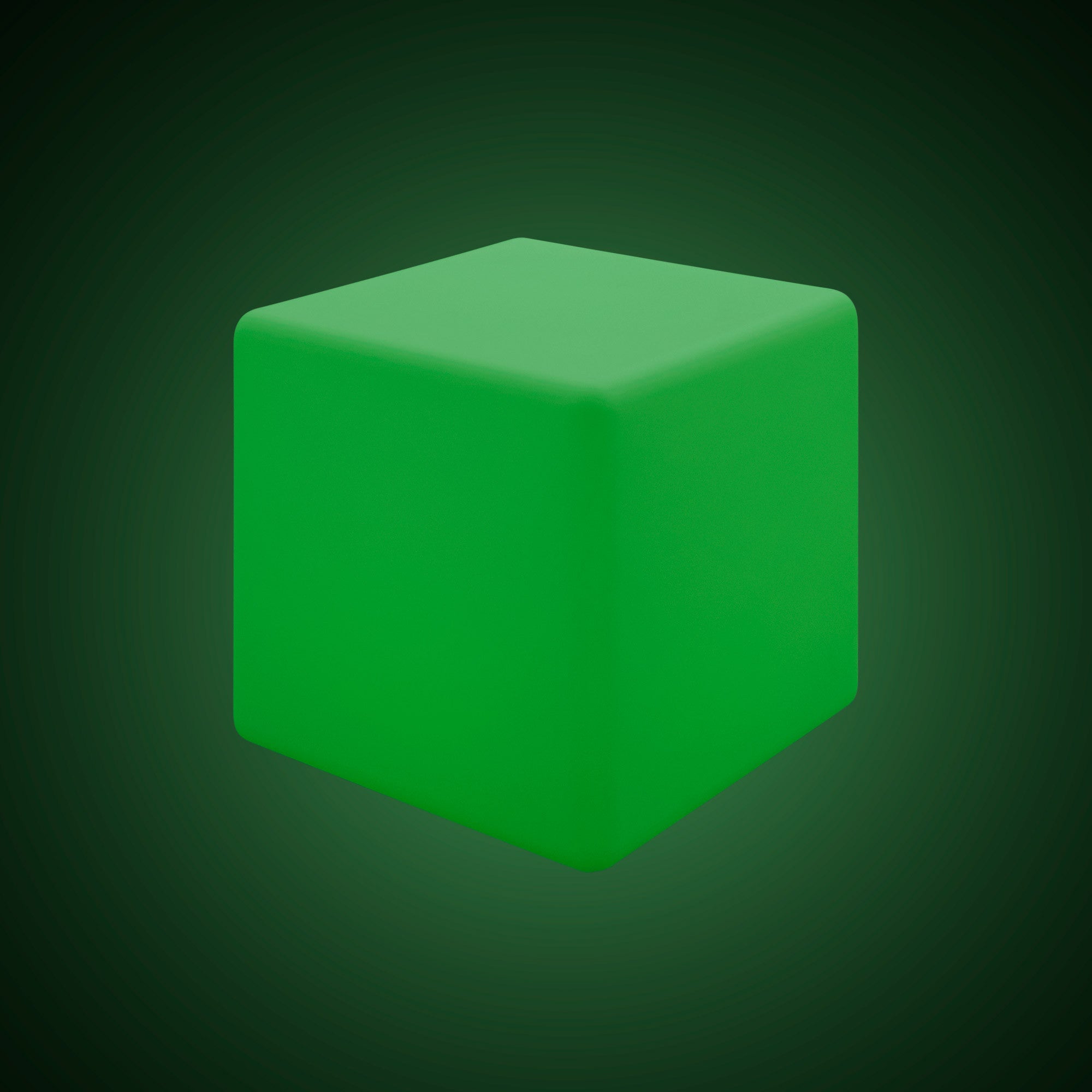 Cubo luminoso LED RGBW - 6W - Recargable