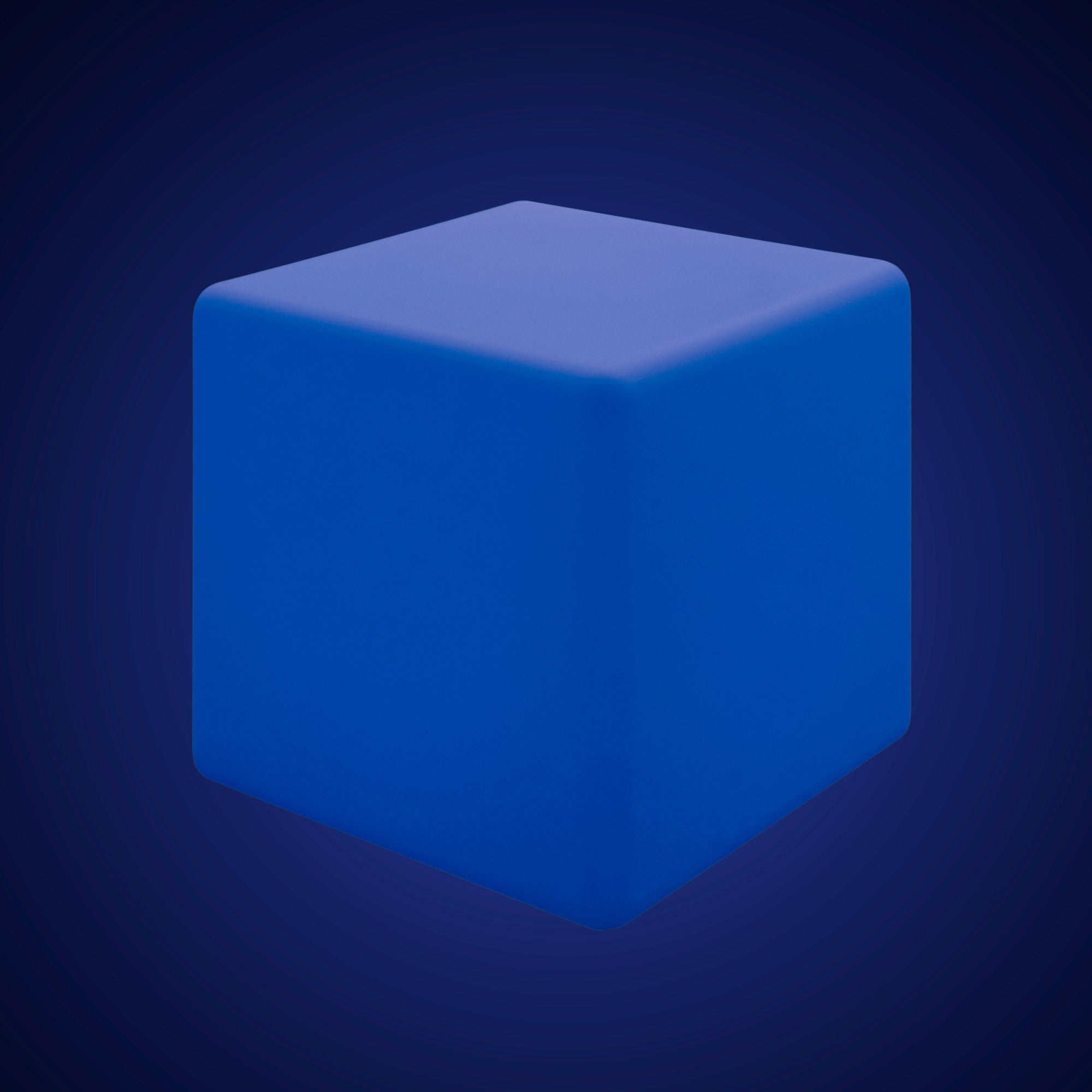 Cubo luminoso LED RGBW - 12W - Recargable