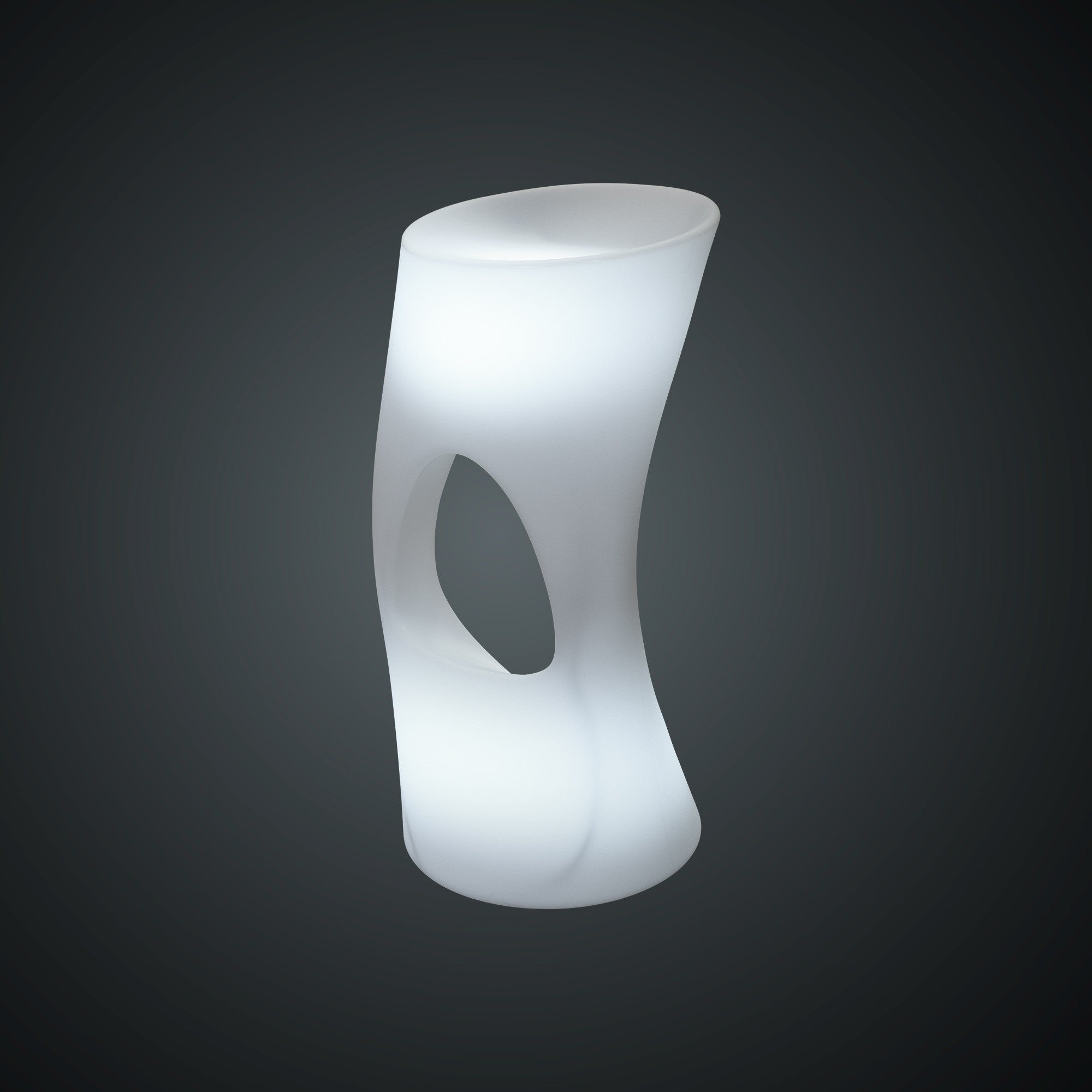 Asiento luminoso LED RGBW - 12W - Recargable