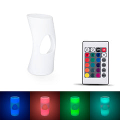 Asiento luminoso LED RGBW - 12W - Recargable