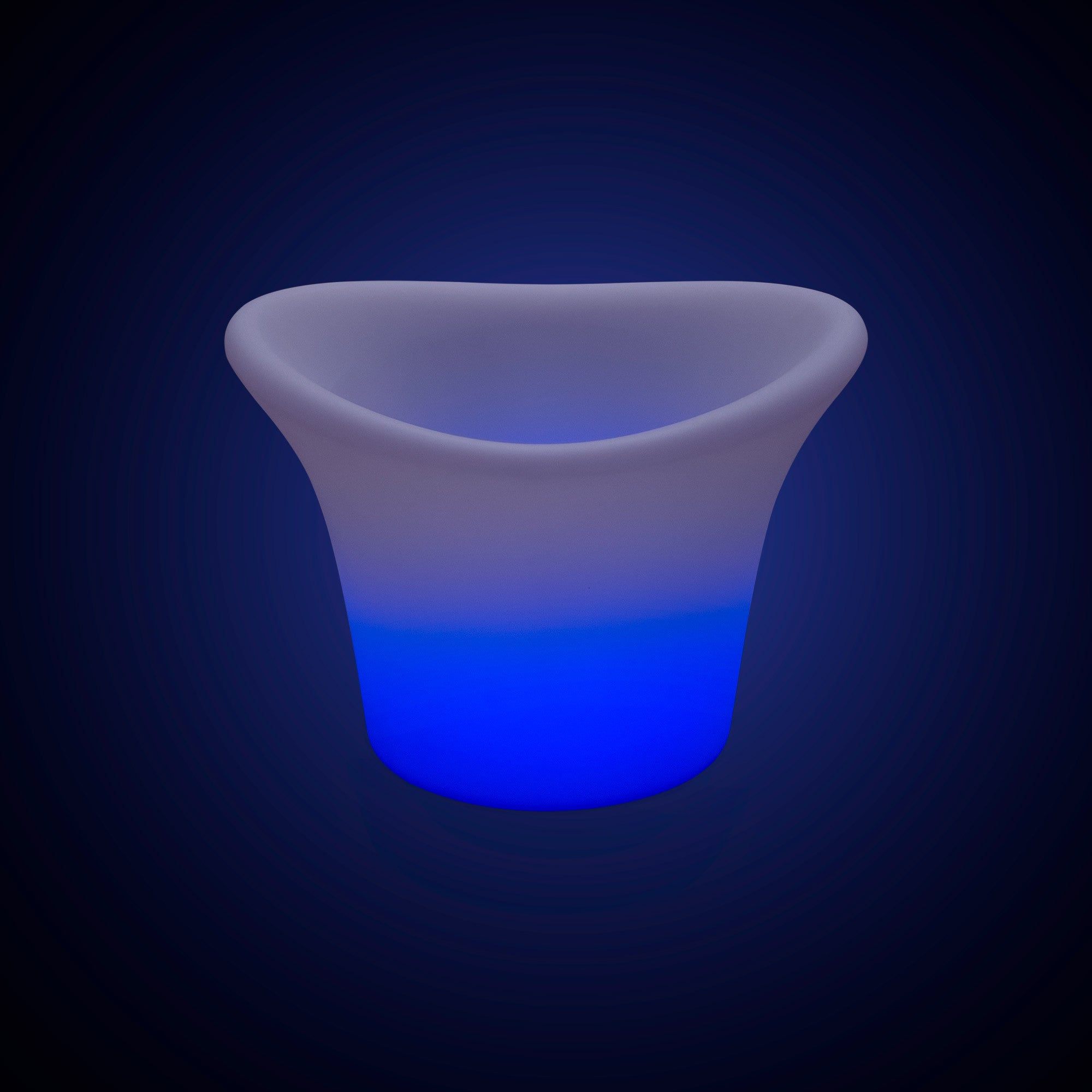 Cubitera LED RGBW - 6W - Ø 38 cm - Recargable
